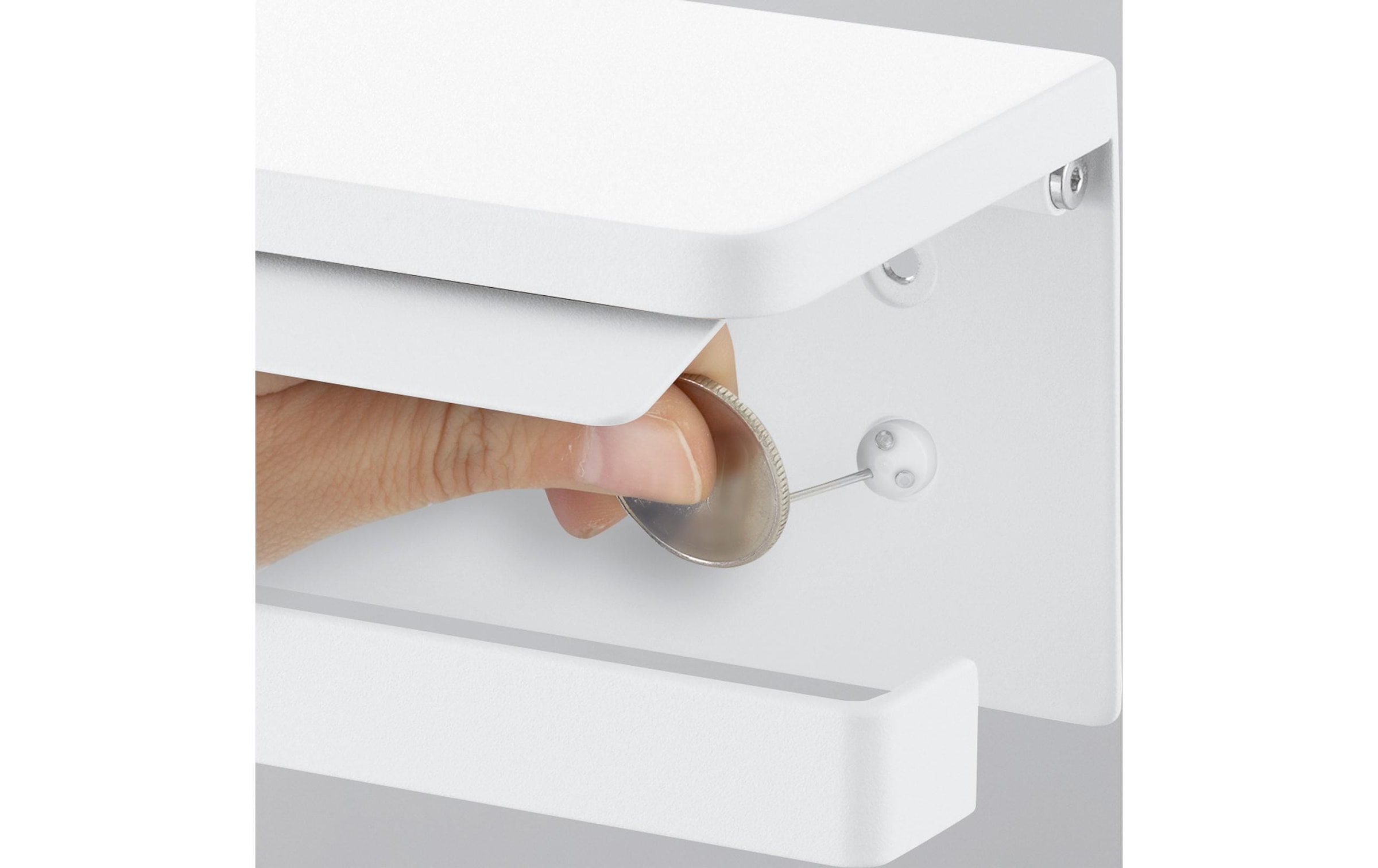 Yamazaki Support de papier toilette »Tower 14 x 12 x 8,5 cm«