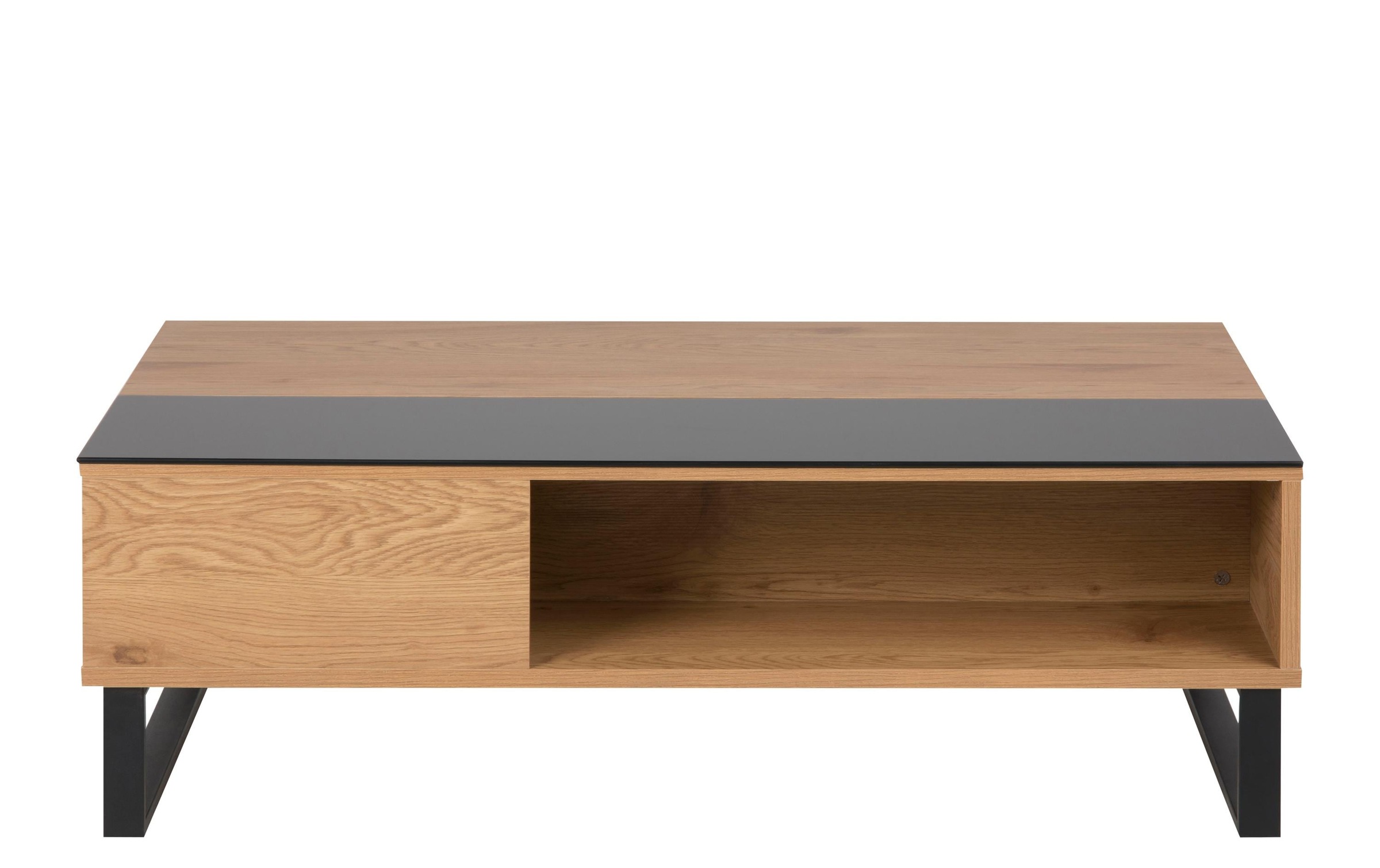 Image of AC Design Beistelltisch "Azalea Nature/Schwarz"