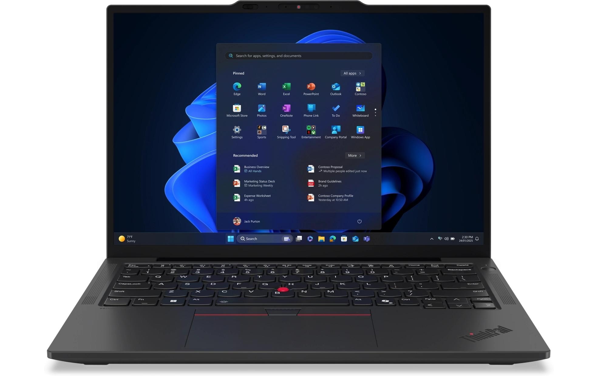 Lenovo Notebook »ThinkPad X13 Gen 6 (Intel)« / 13,3 ″ Intel Core Ultra 7 1.000 GB SSD