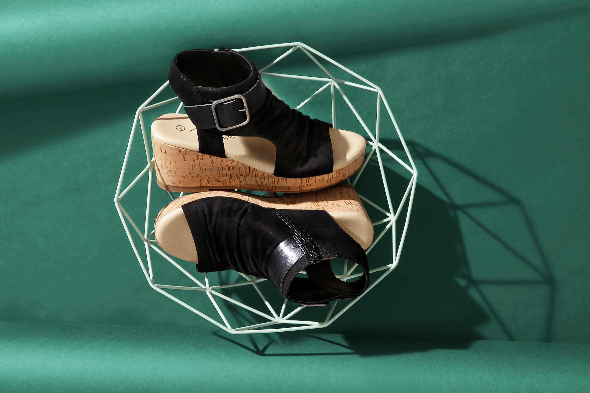 Aniston SHOES Sandales compensées  Schaftsandale, Plateausandale, Sommerschuh - NEUE KOLLEKTION