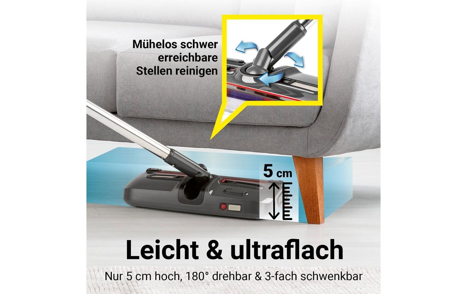 CLEANmaxx Akkubesen »15 W, USB-C, LED«