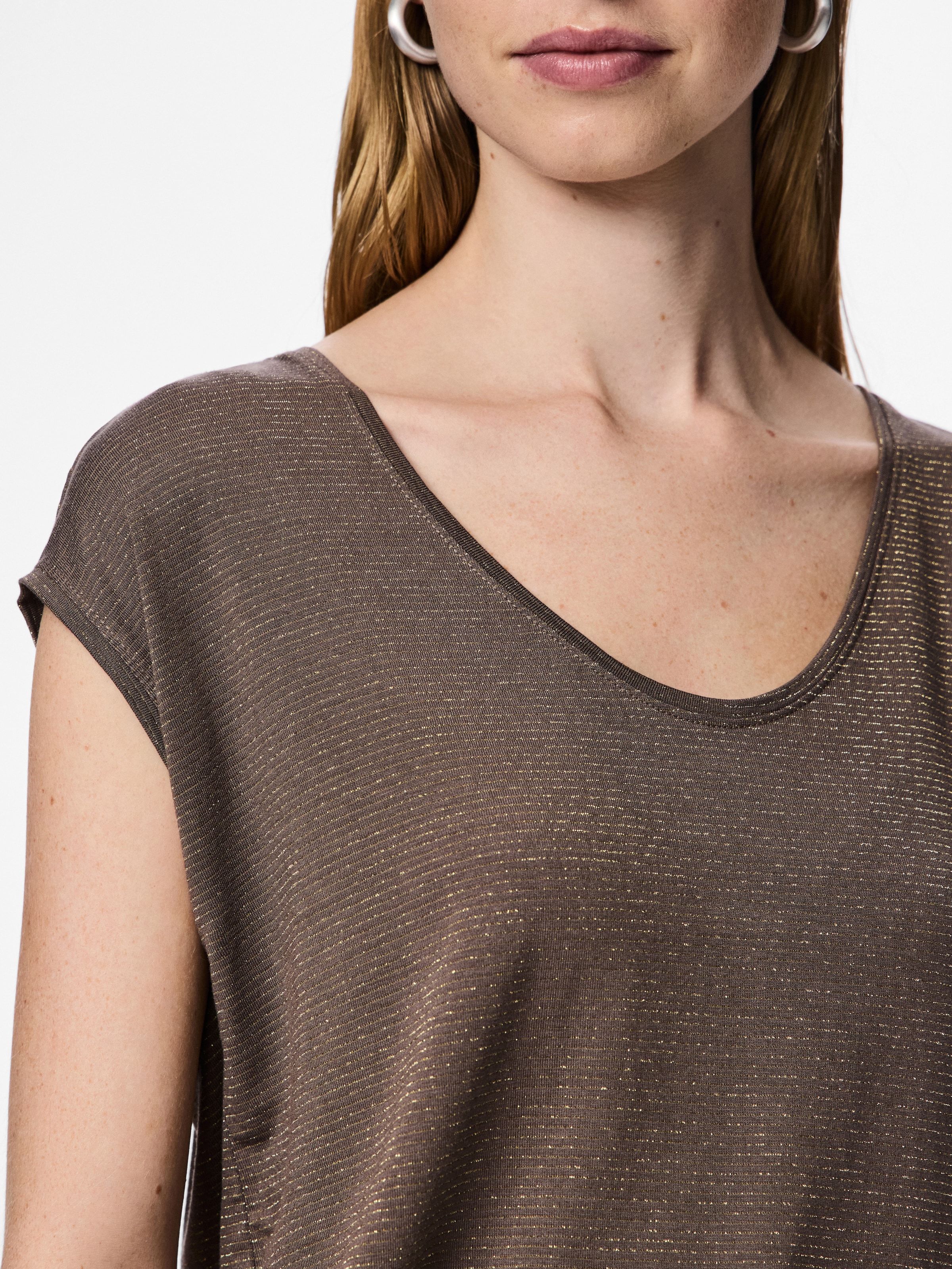 pieces T-shirt à manches courtes »PC BILLO« Viskosemischung, loose fit