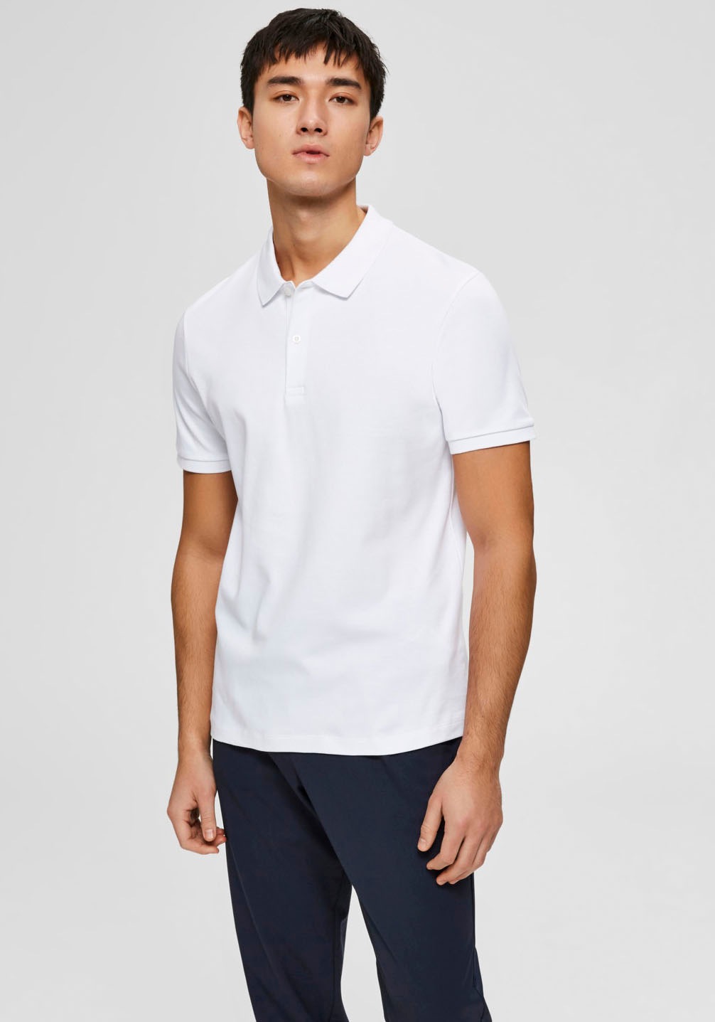 Image of SELECTED HOMME Poloshirt »PARIS POLO« bei Ackermann Versand Schweiz
