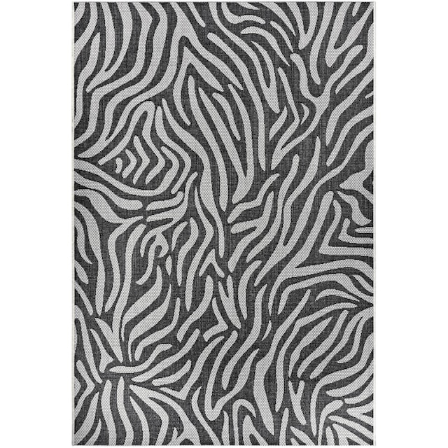 NORTHRUGS Teppich »Cebra«, rechteckig, Flachgewebe Zebra Design, gekettelt,  Robust, Pflegeleicht acheter confortablement