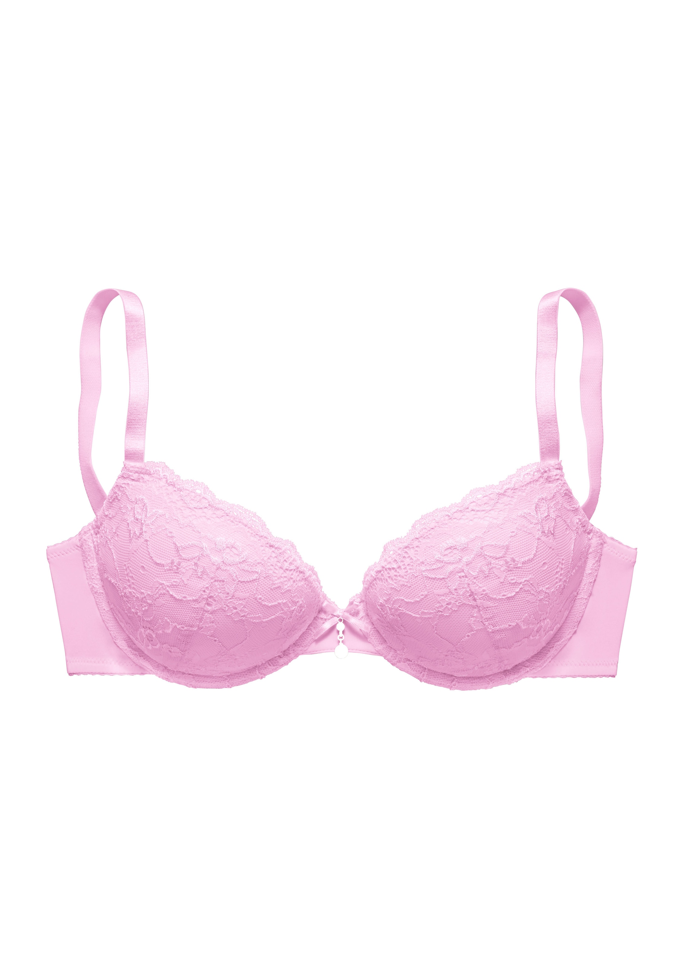 LASCANA Soutien-gorge push-up »Nina« mit Bügel, mit Spitzencups und herausnehmbaren Kissen, Dessous
