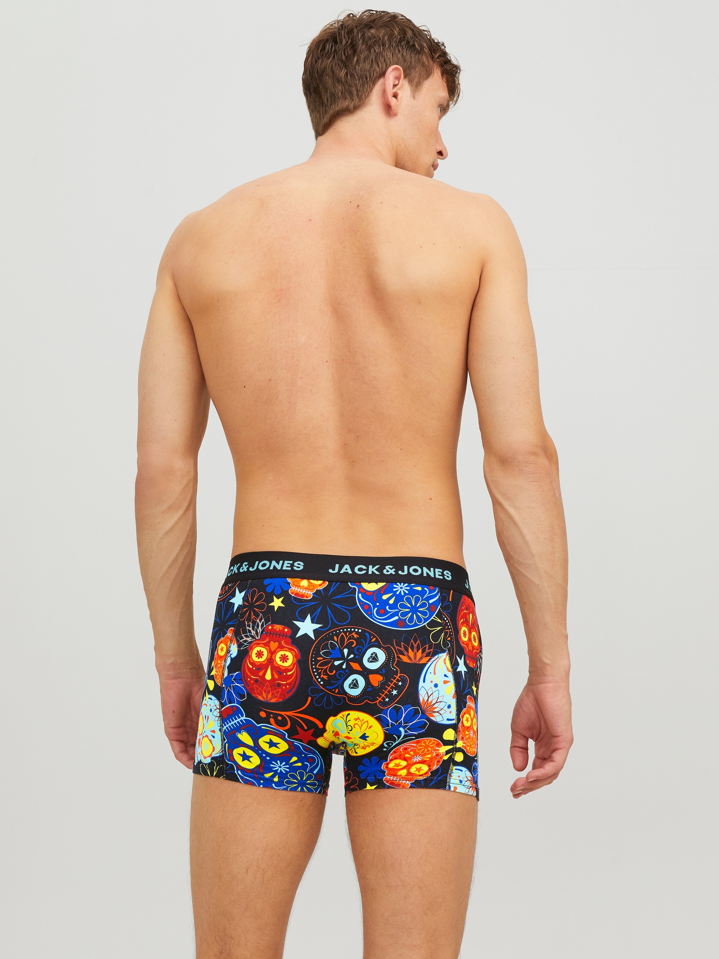 Jack & Jones Boxershorts »JACSUGAR SKULL TRUNKS 3 PACK. NOOS«, 3 Stk.