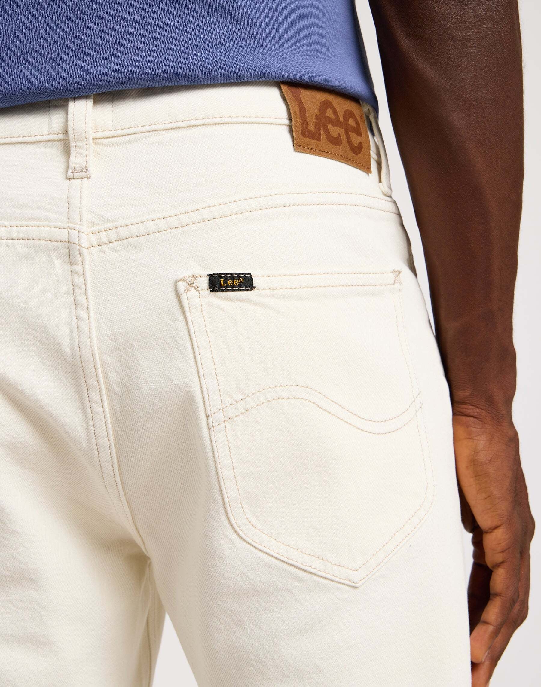 Lee® Leinenhose »colours & sons Leinenhose Blend Check«