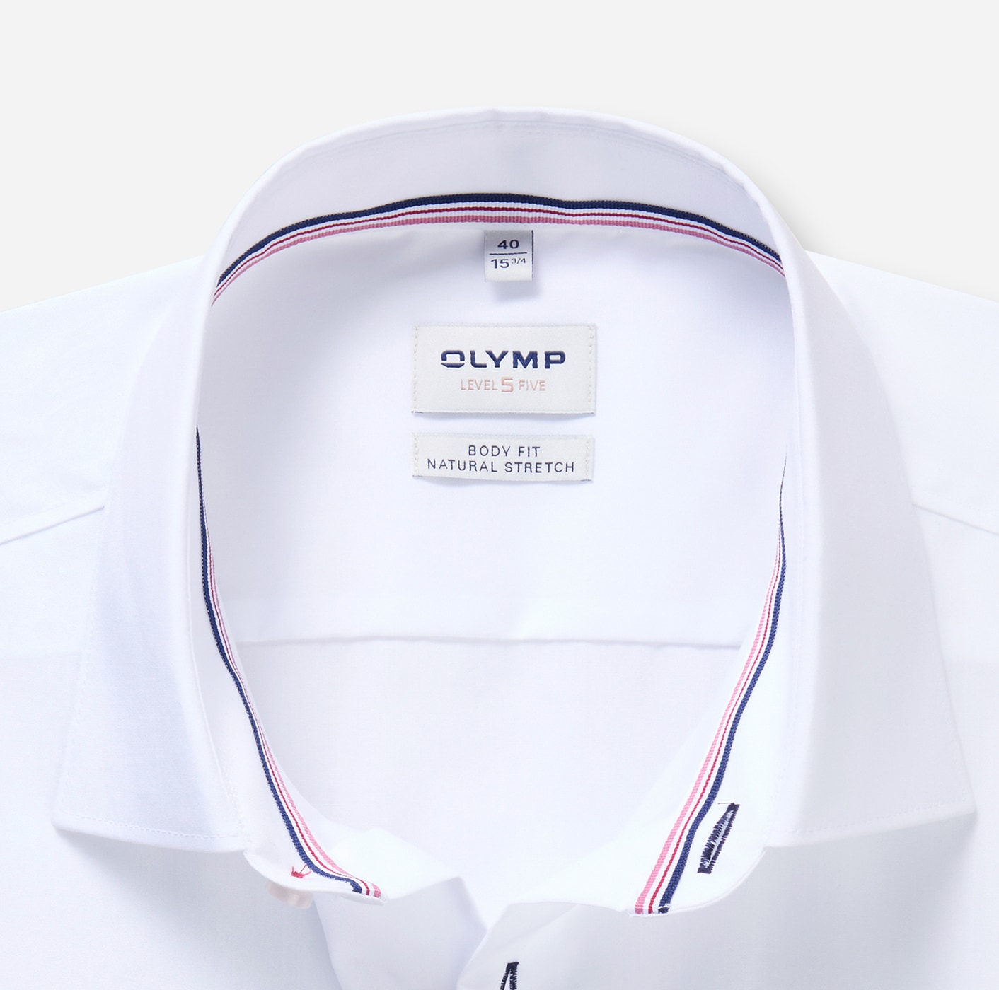 OLYMP Chemise à manches longues »Level Five« Chemise business, coupe body fit, col Kent