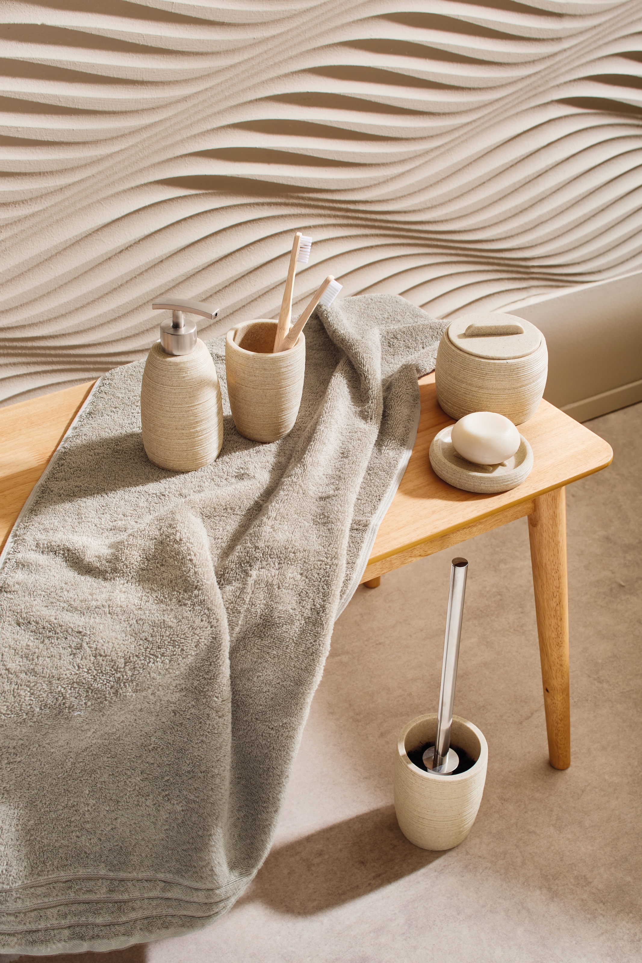 Kleine Wolke Gobelet pour brosse à dents »» Sand««