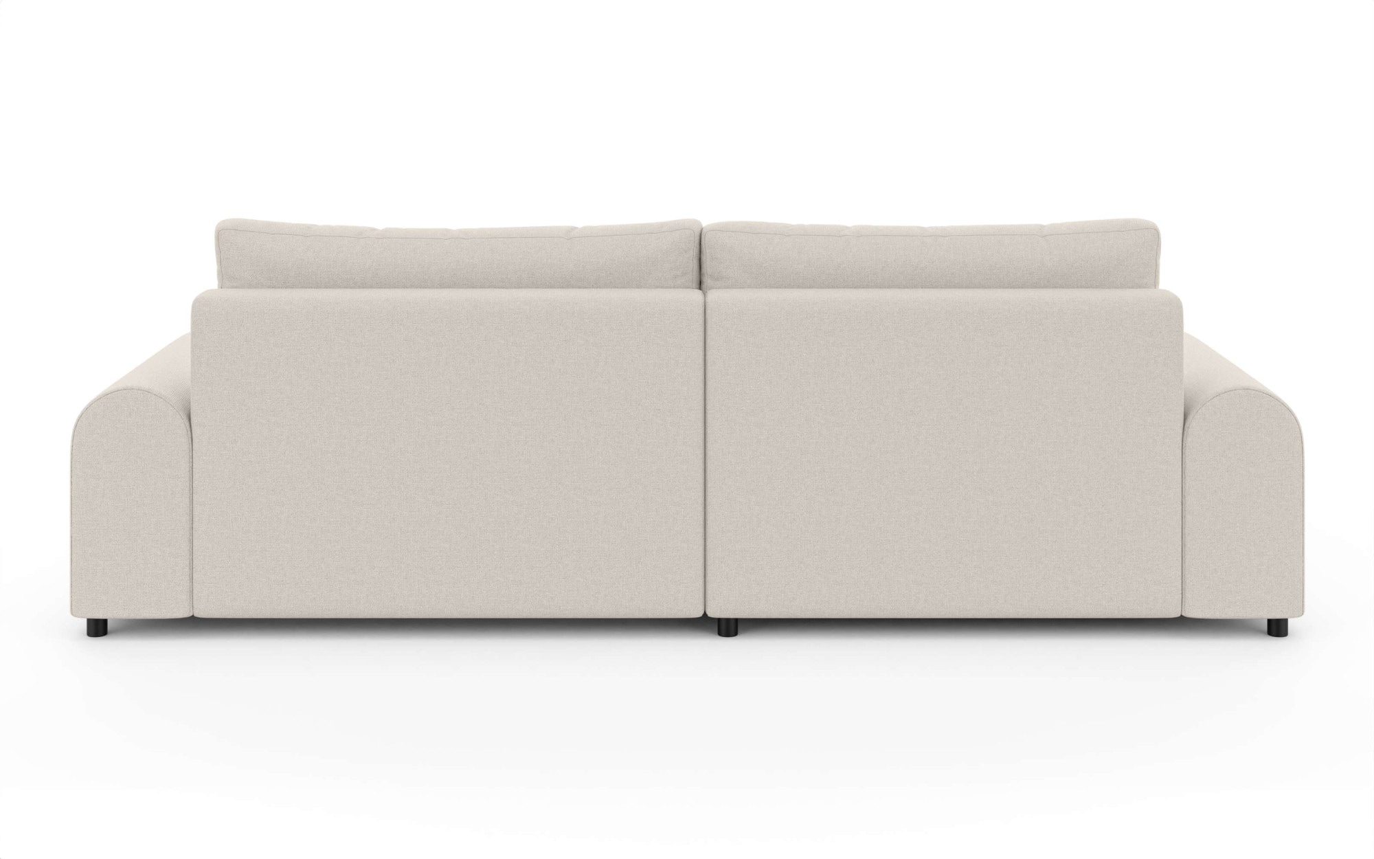 Home affaire Ecksofa »Marsby, mit Bettfunktion und Bettkasten, Masse: B/H/T 242/65/145 cm« L-Form mit Wellenunterfederung, Recamiere links oder rechts bestellbar