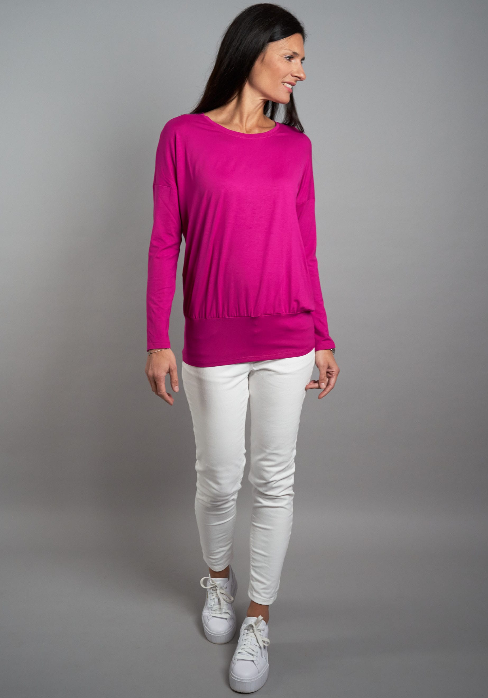 Image of Seidel Moden Langarmshirt mit breitem, elastischen Bund - MADE IN GERMANY