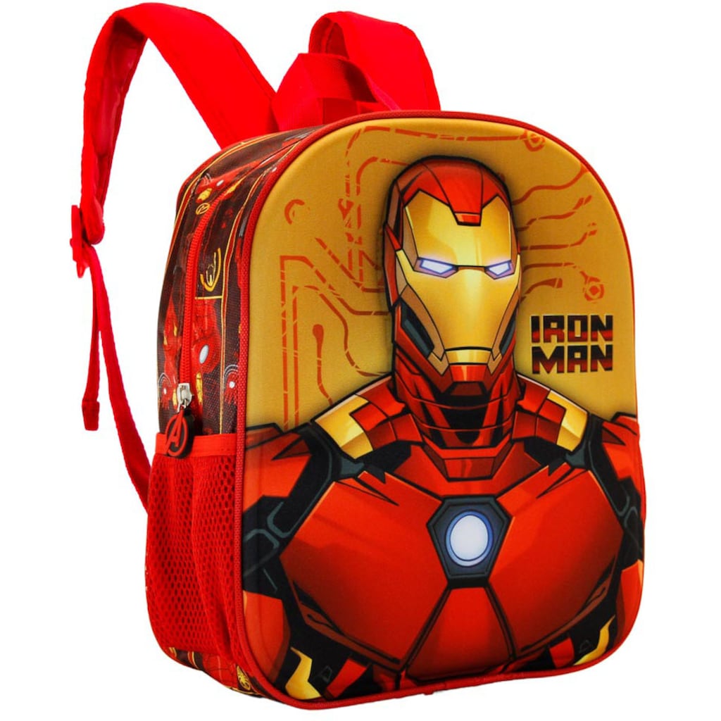 Karactermania Kinderrucksack »Iron Man, 3D, klein«