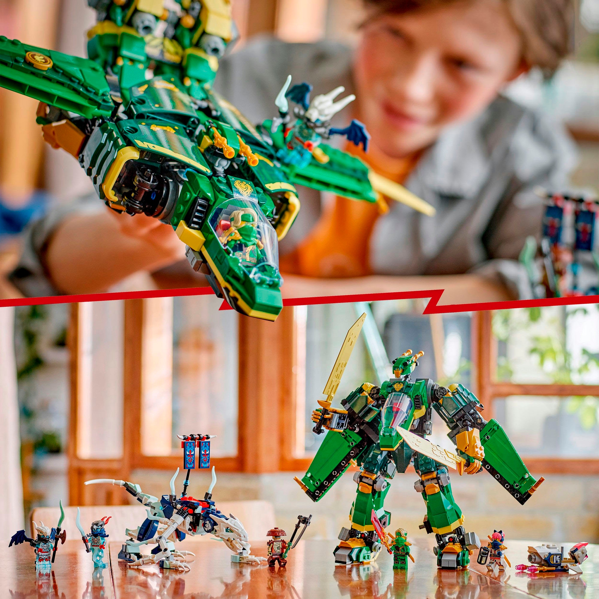 LEGO® Pions de construction »Lloyds Jet-Mech (71845), LEGO Ninjago« Made in Europe