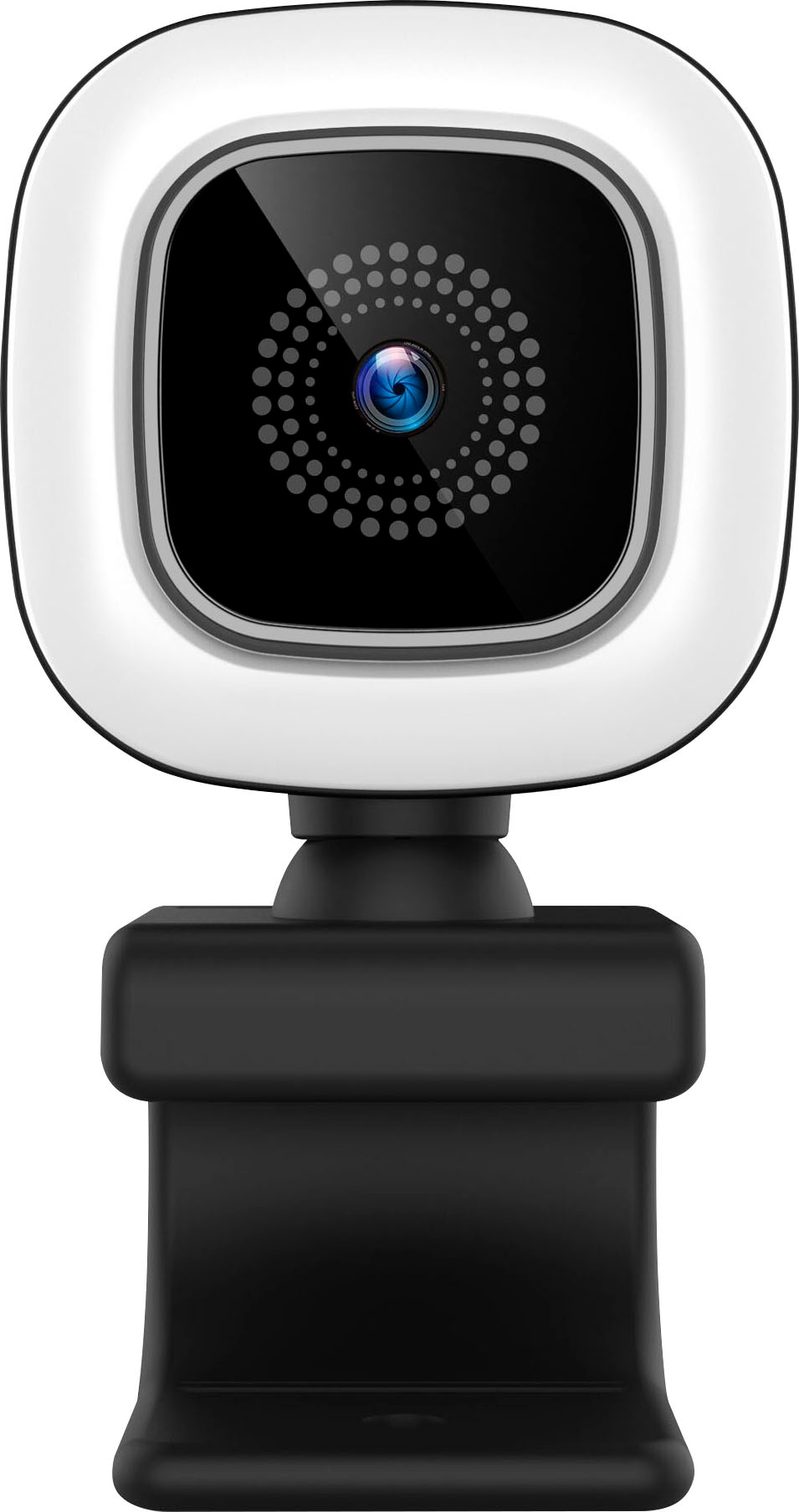 Image of Hyrican Webcam "HYRICAN ST-CAM554 UHD Webcam 3840x2160 Pixel mit Ringlicht 12MP" 4K Ultra HD