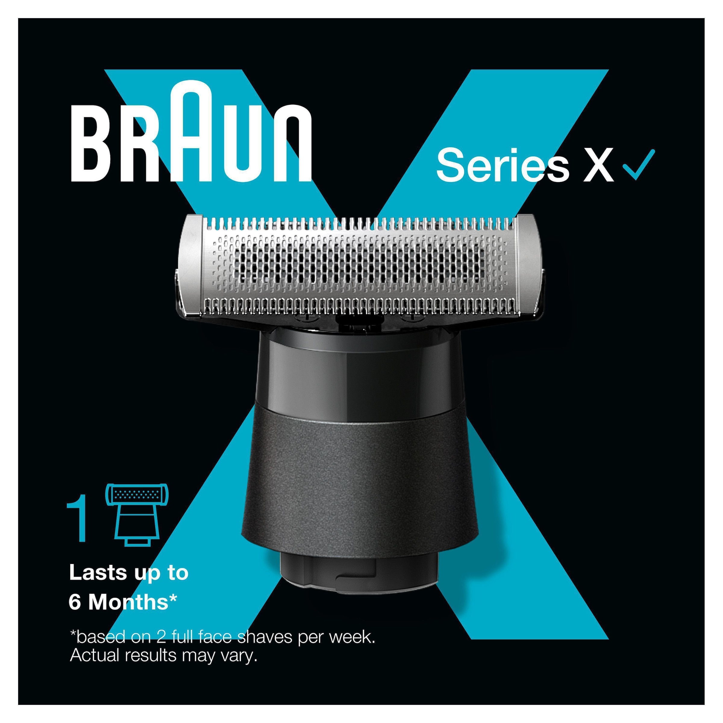 Braun Ersatzscherteil »Series X XT20« 4D-Metallklinge