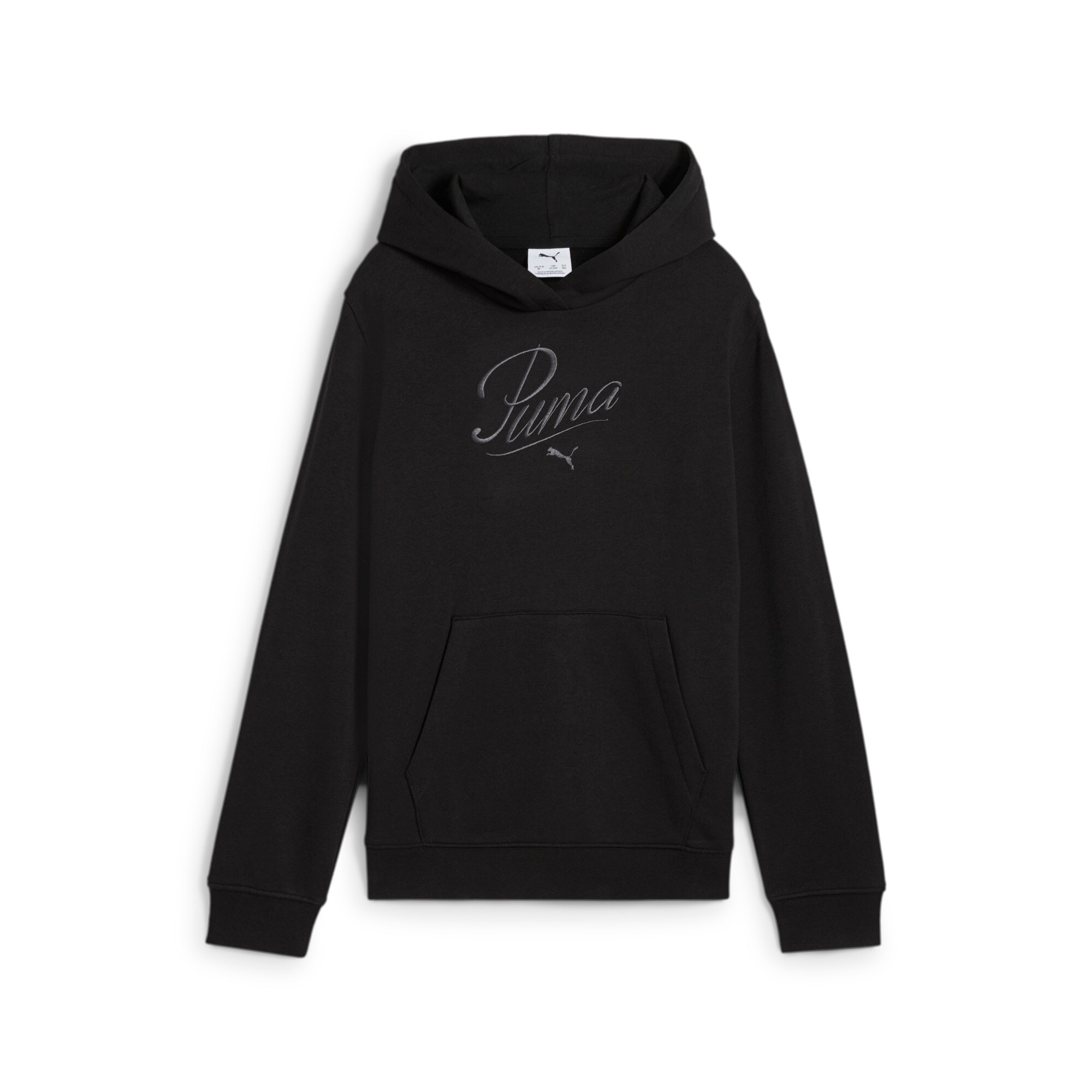 Image of PUMA Kapuzensweatshirt "ESS SCRIPT HOODIE TR G", mit Kapuze, Regular Fit