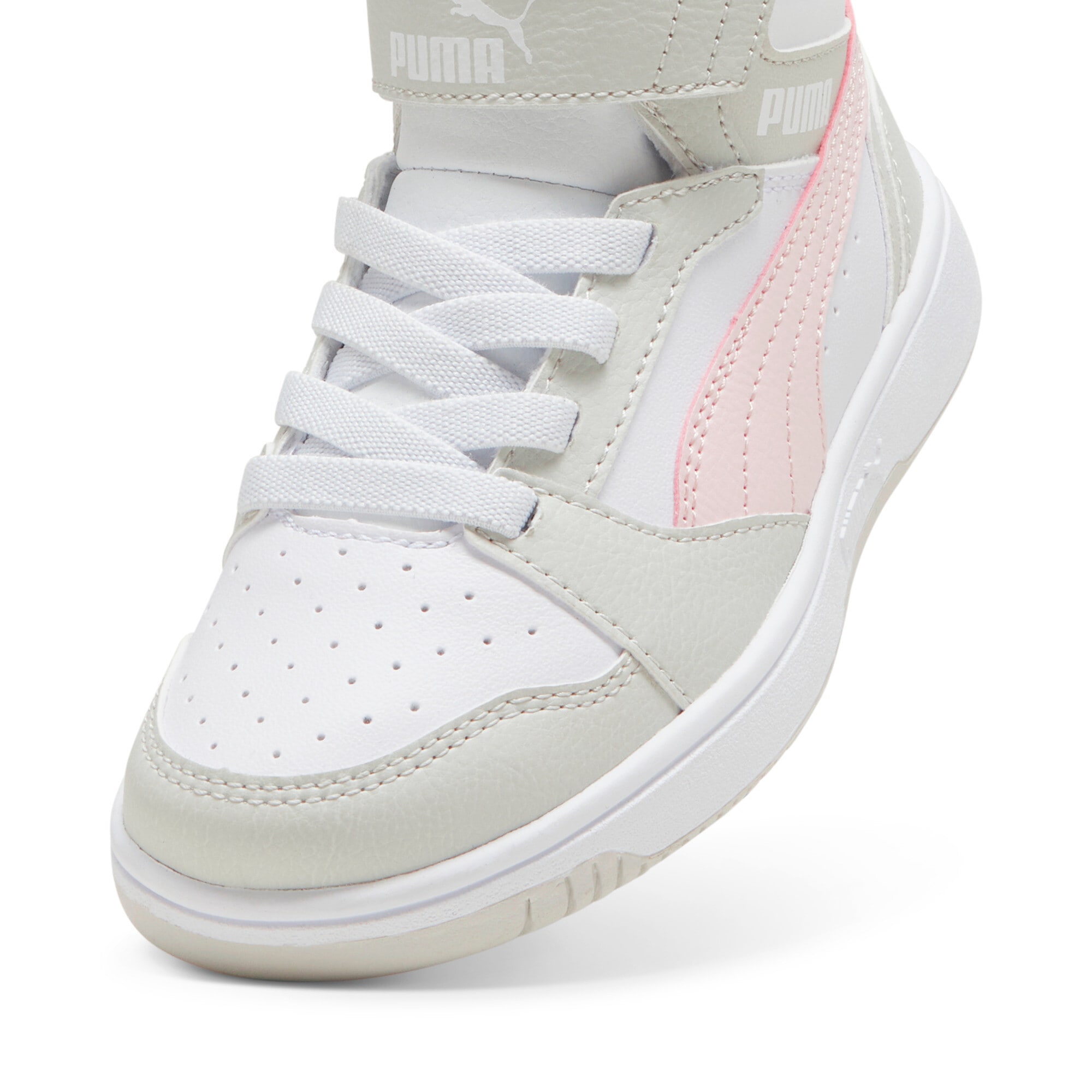 PUMA Sneaker »REBOUND V6 MID AC+ PS«  mit leicht profilierter Gummilaufsohle, mit Klettverschluss