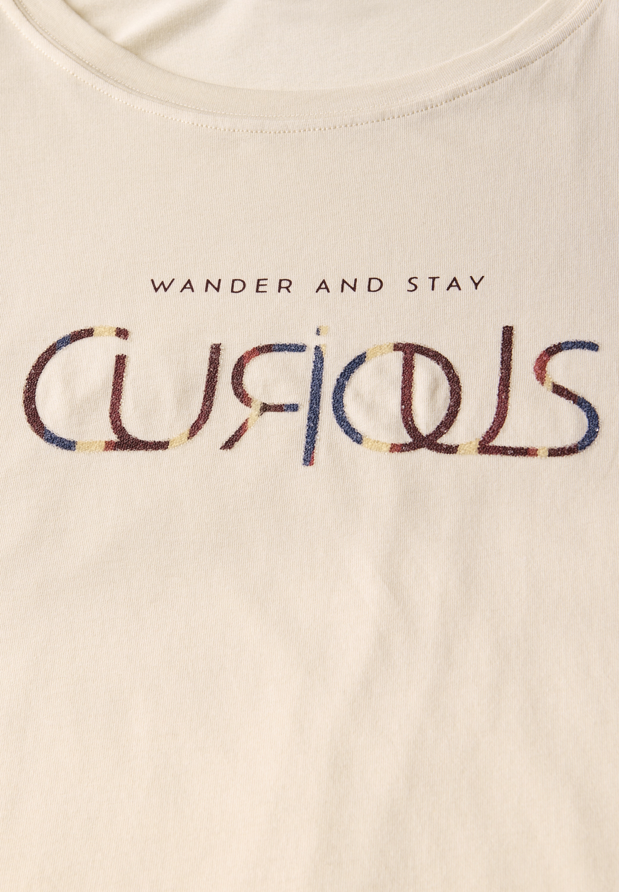 Cecil T-Shirt, mit Wording