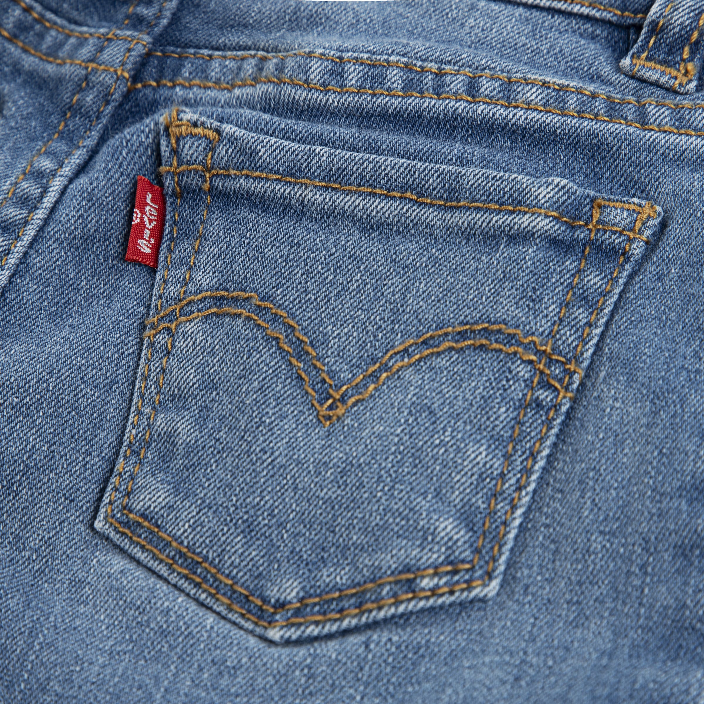 Levi's® Kids Langarmshirt & Hose »LVG CROCHET LEVI'S TOP,JEANS«, mit Blümchenstickereien - for GIRLS