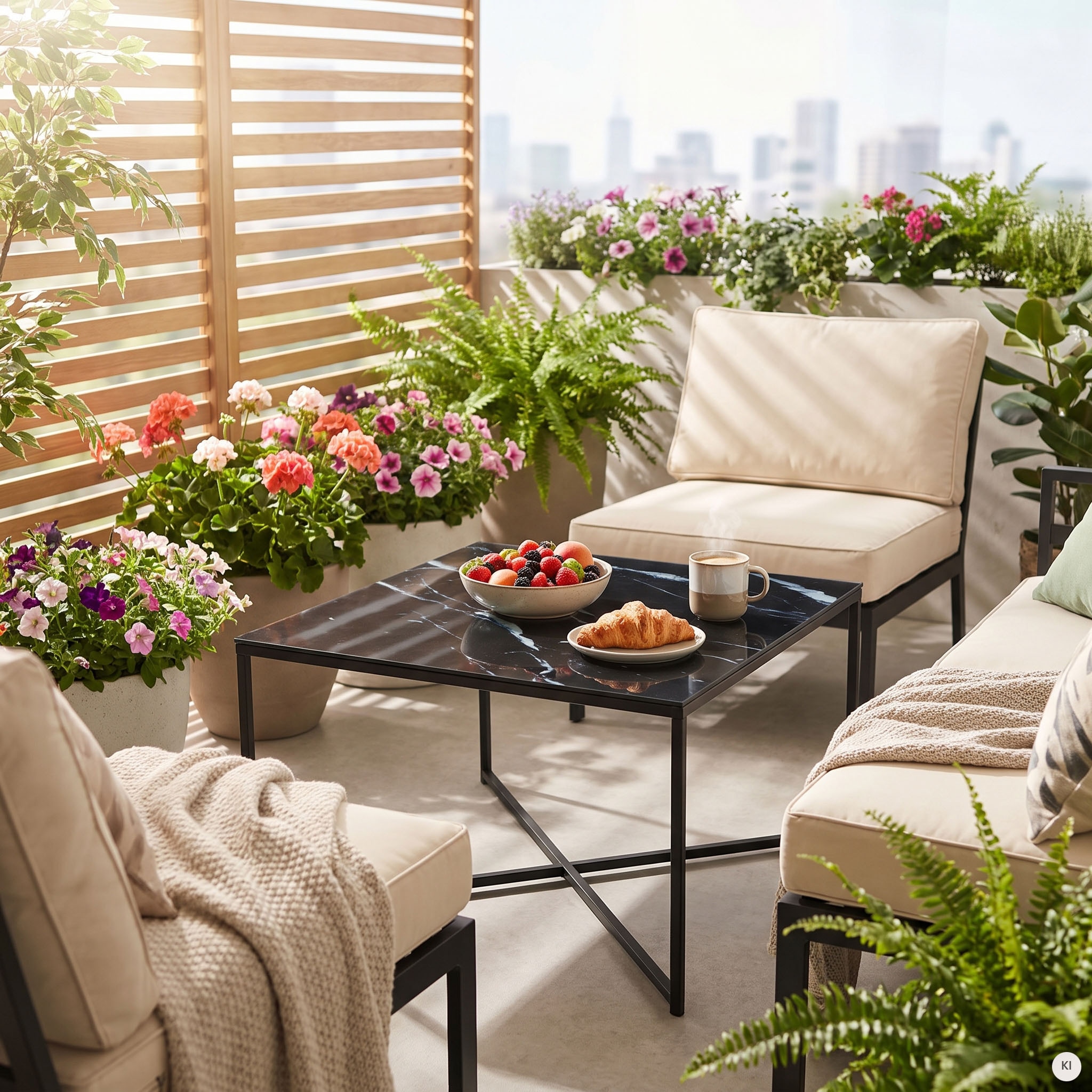 SalesFever Couchtisch »Caorle Coffeetable im eleganten Stil« Eleganz trifft Funktion: Tischplatte in Marmoroptik