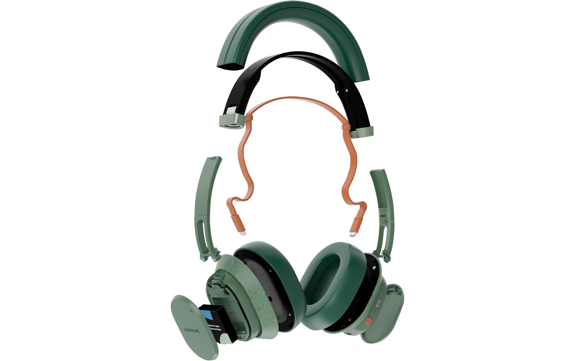 Fairphone Over-Ear-Kopfhörer »Fairbu«, Active Noise Cancelling (ANC)