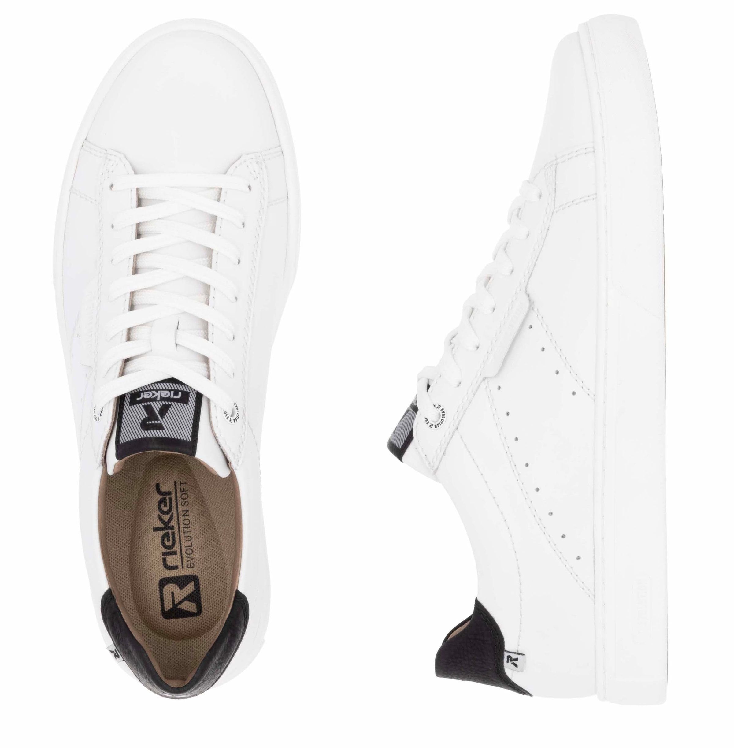 Rieker EVOLUTION Sneaker, Freizeitschuh, Halbschuh, Schnürschuh mit Soft-Einlage