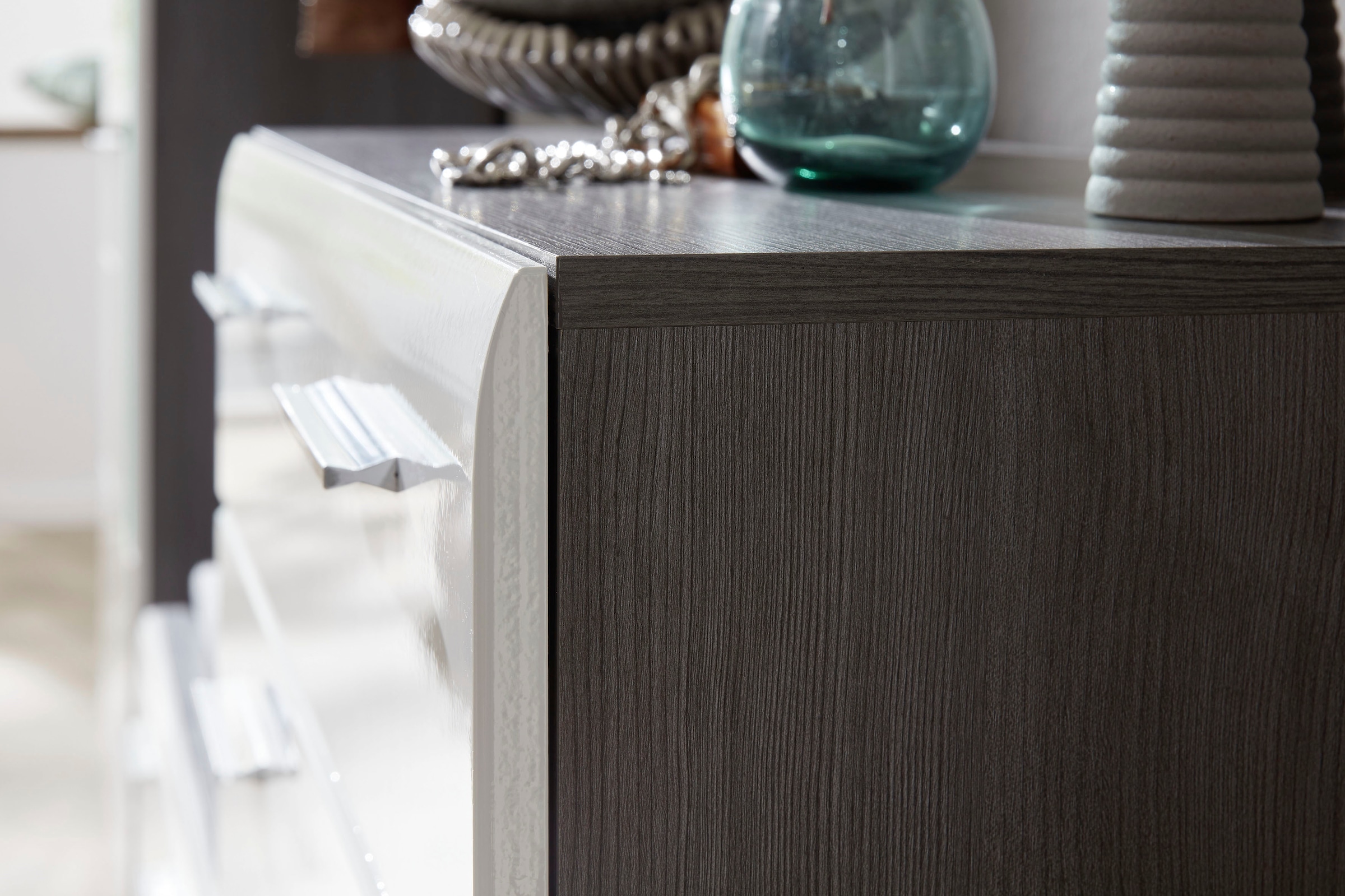 Home affaire Commode à chaussures »Sovana« Schuhschrank mit Schublade - Kommode mit Platz für 12 Schuhpaare