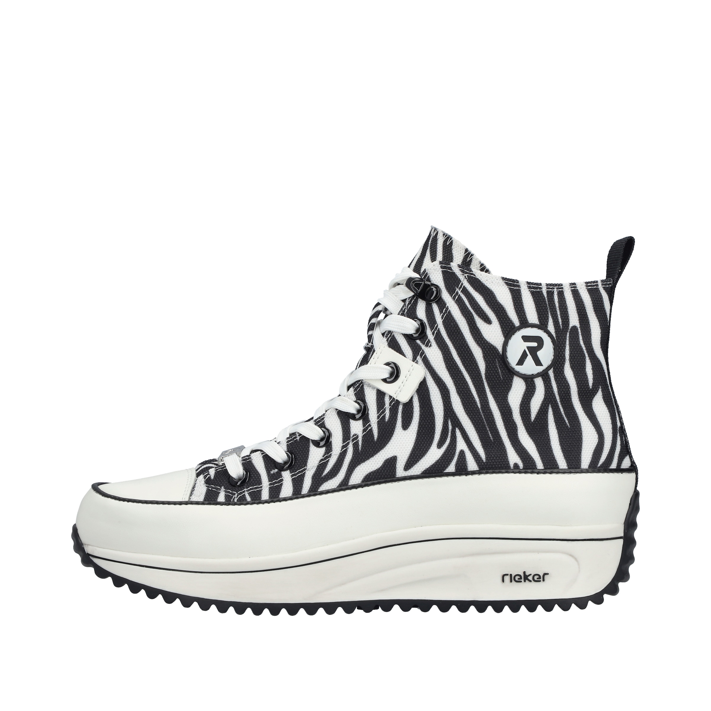 Rieker Baskets à plateforme  sneaker montante, boots à lacets forme confortable