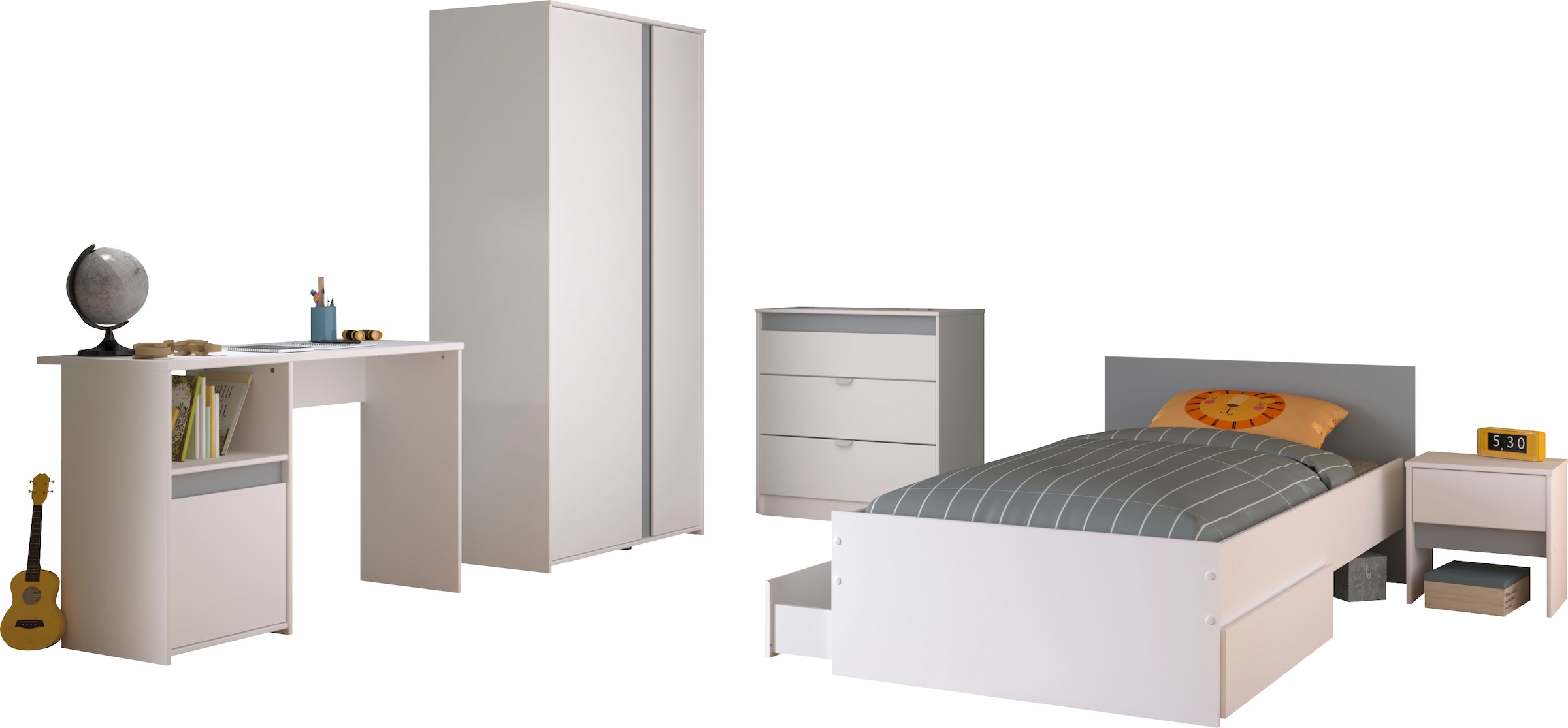 Parisot Jugendzimmer-Set »Pirouette«, (Set, 6 tlg.)