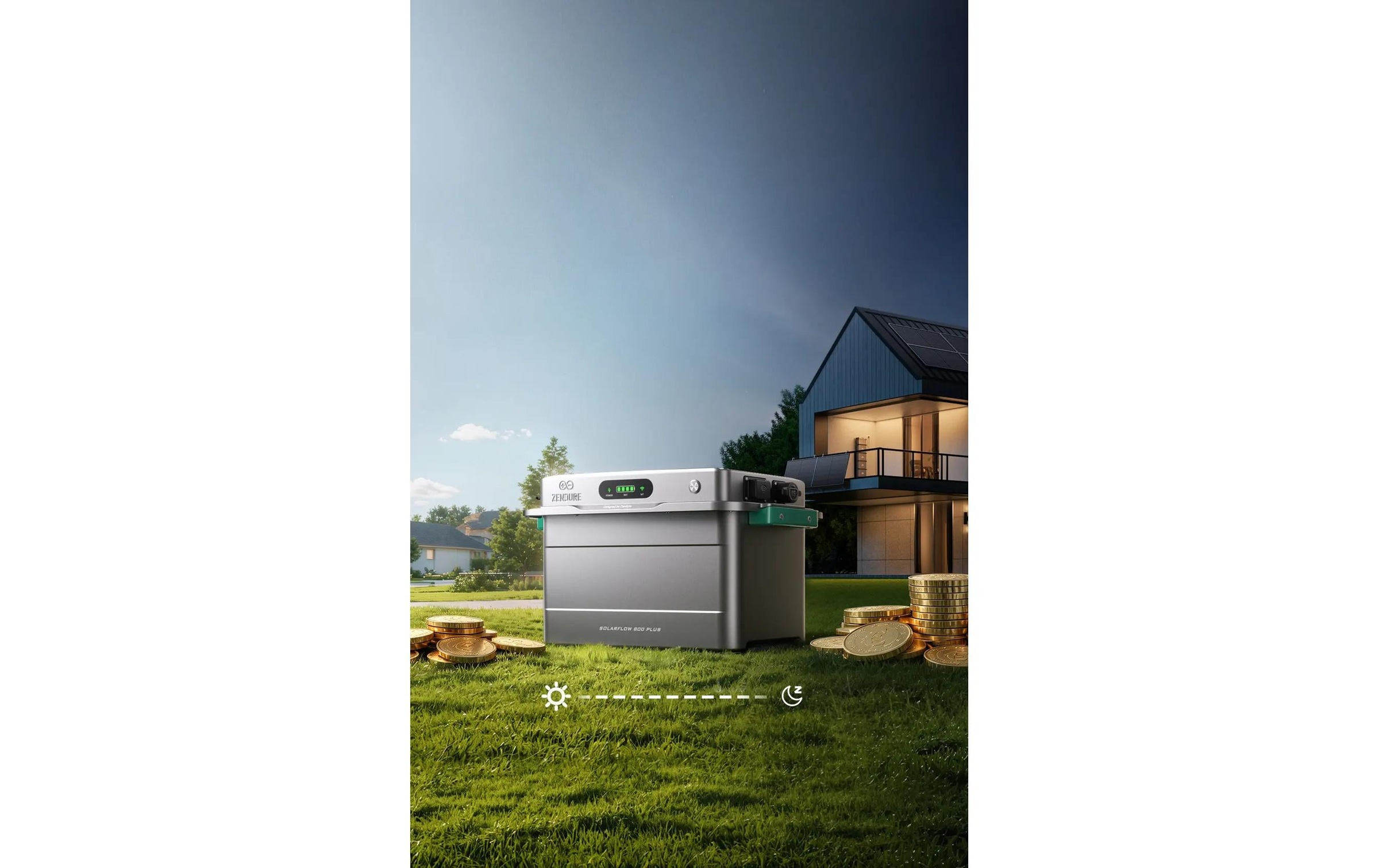 Zendure Akku »SolarFlow 800 Plus Balkonkraftwerk«