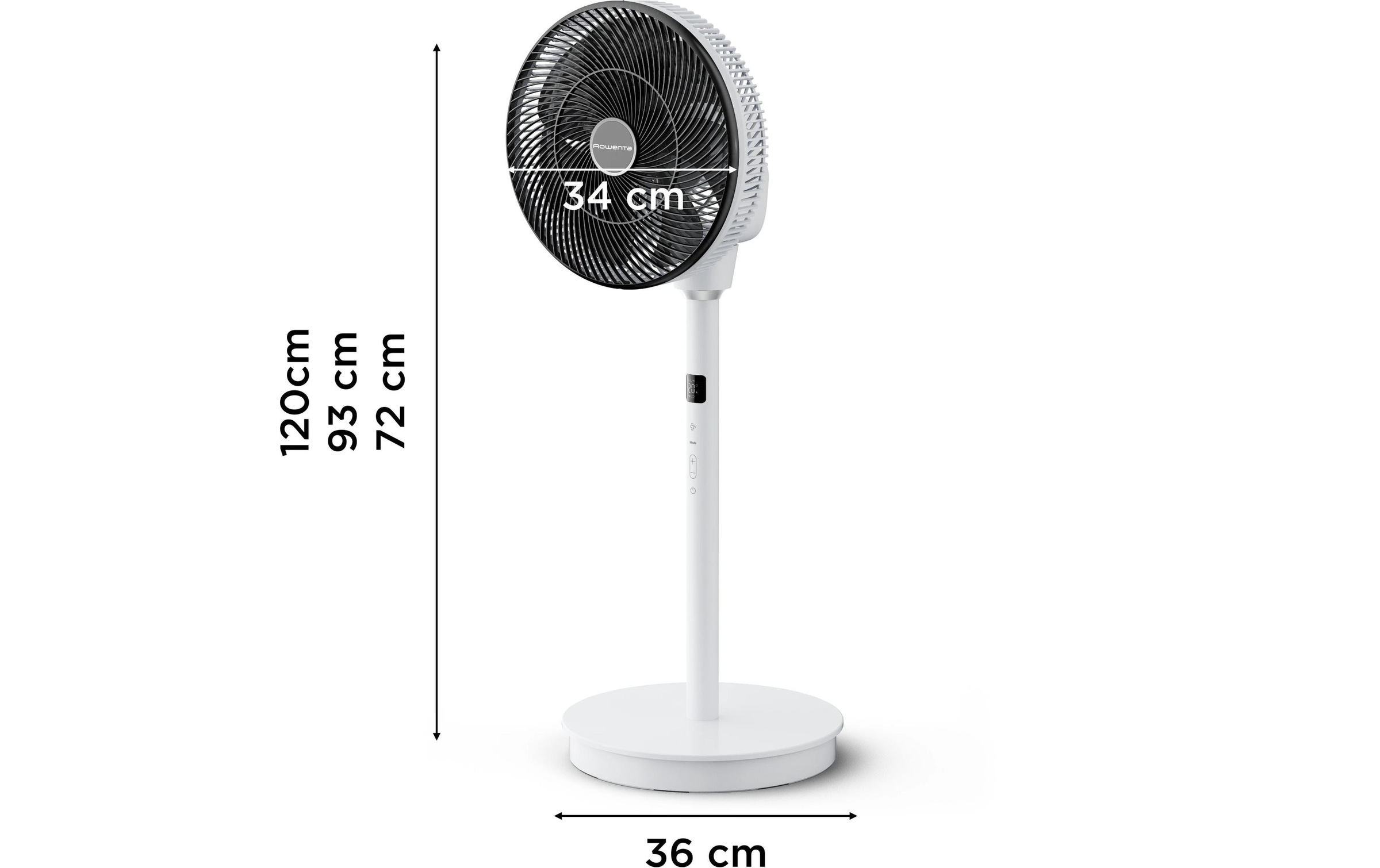 Rowenta Standventilator »Turbo Swift Silence«