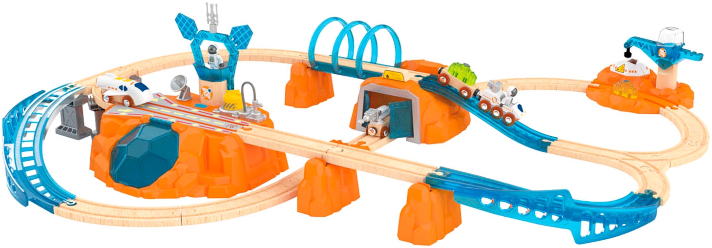 Hape Train jouet »Zugset - Mars-Erkundung« mit Licht und Sound