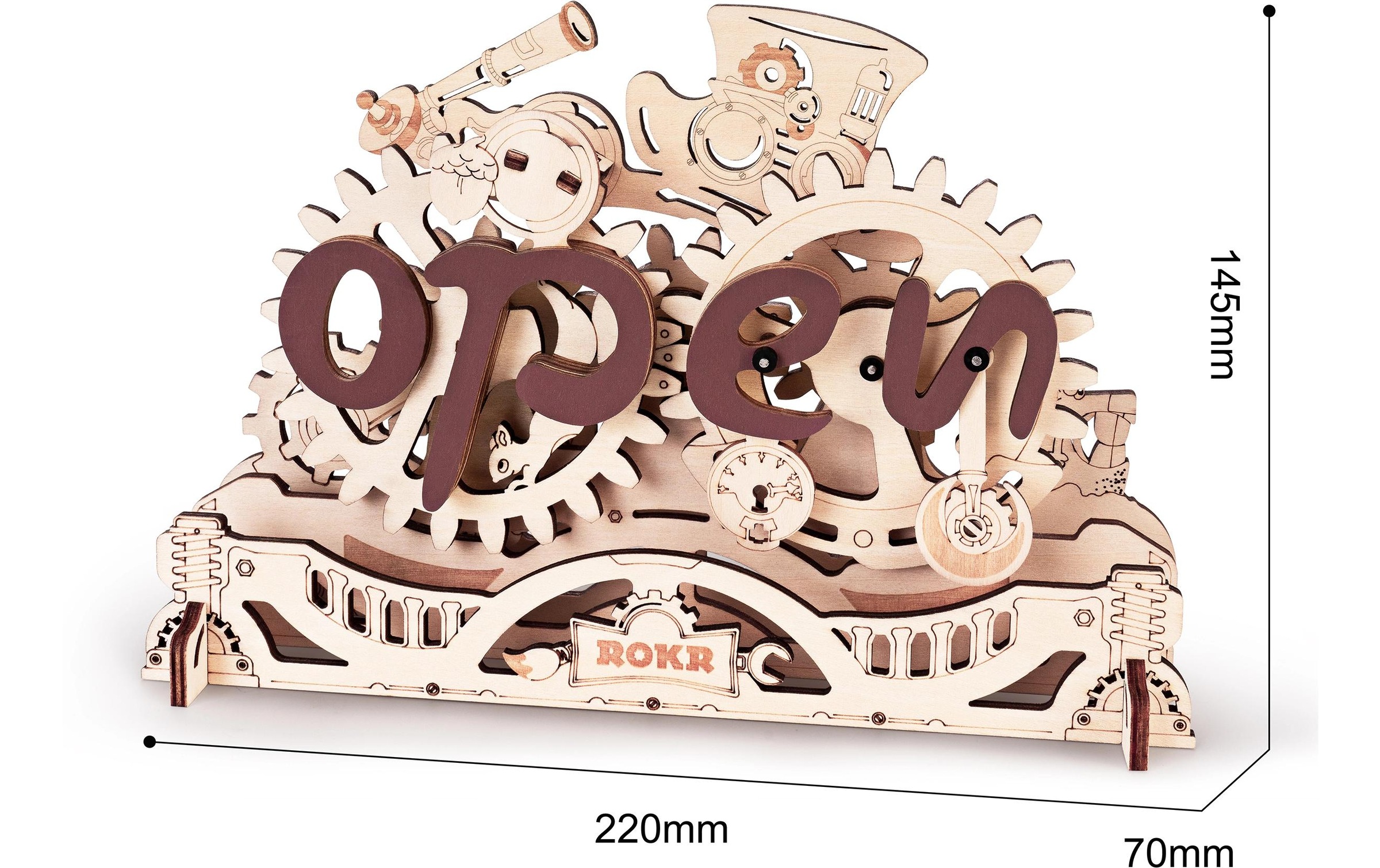 Image of Modellbausatz "ROKR Open Closed Schild"