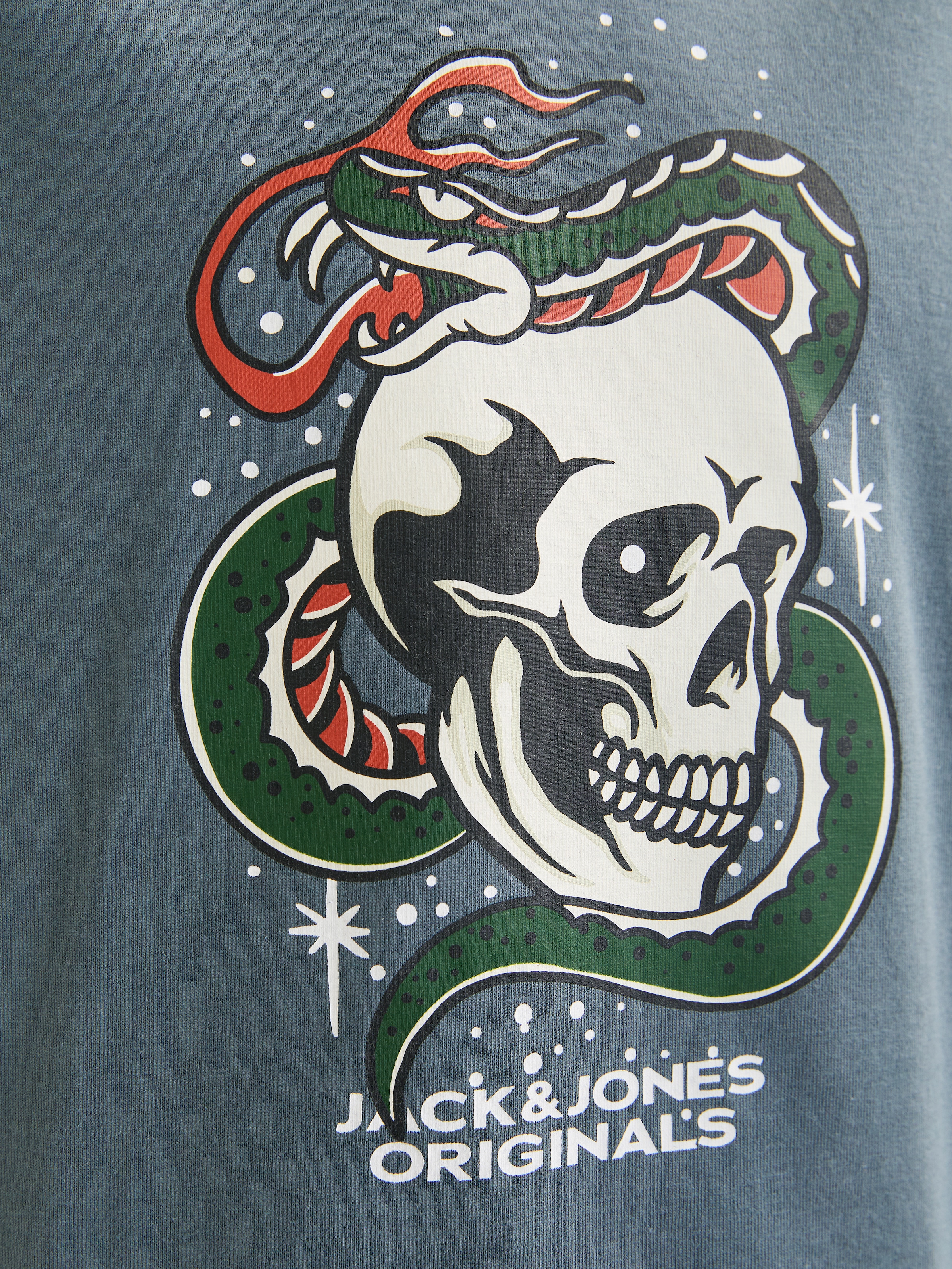 Jack & Jones Junior T-Shirt »JORANATOMY SKULL TEE SS CREW NECK SN JNR«