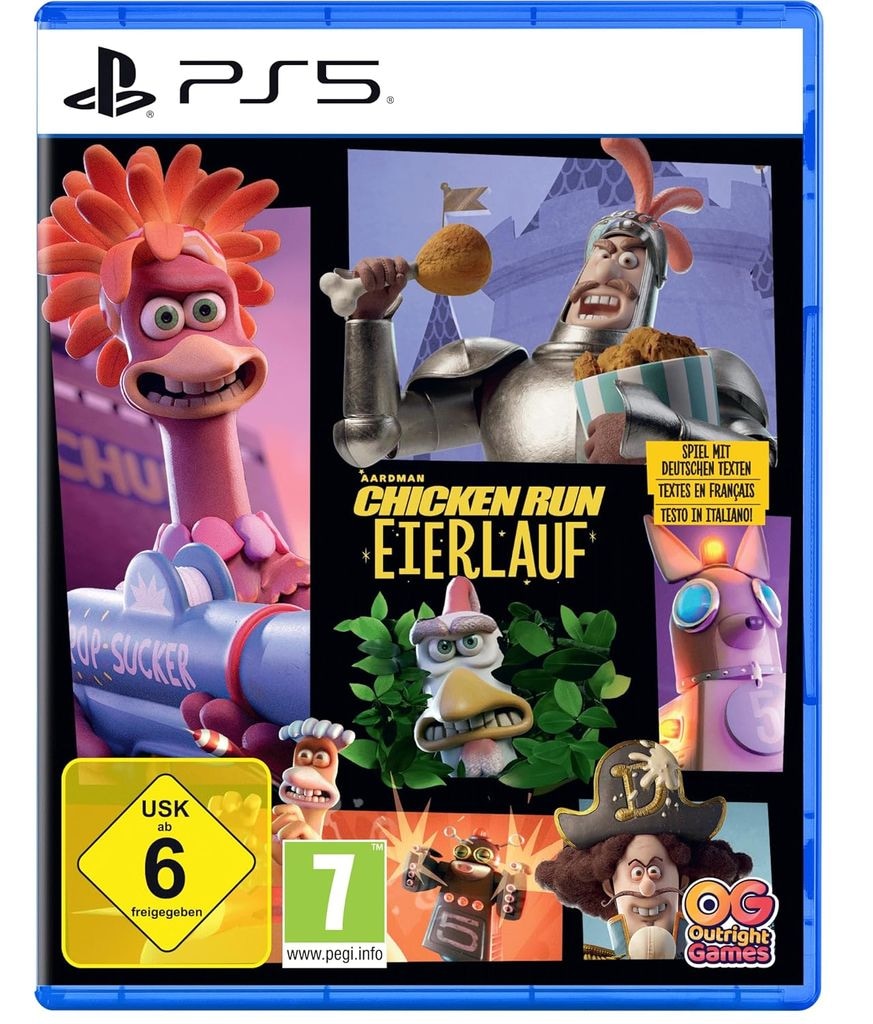 Image of Outright Games Spielesoftware "Chicken Run: Eierlauf" PlayStation 5