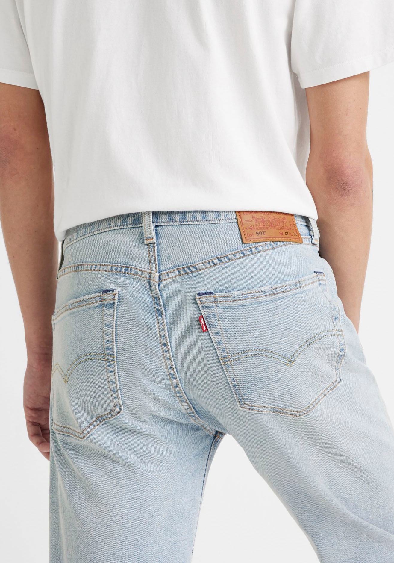 Levi's® Straight-Jeans »501 LEVI'S ORIGINAL«, mit Markenlabel