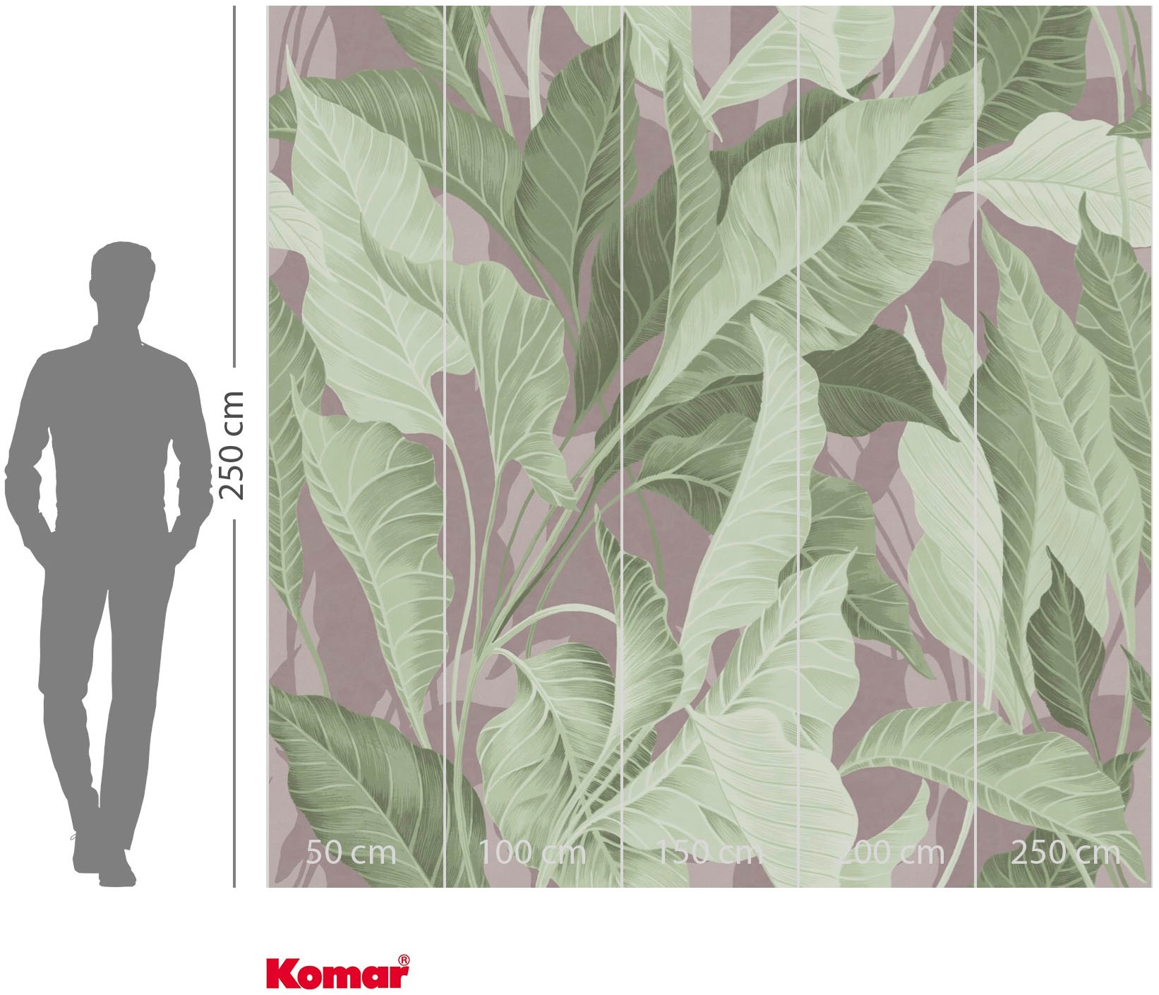 Komar Fototapete »Vlies Fototapete - Spring Poem - Grösse 250 x 250 cm« Motiv | bedruckt glatt