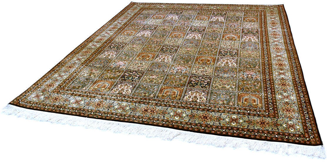 Image of Kayoom Seidenteppich »R.Taj 219«, rechteckig, 10 mm Höhe, Einzelstück mit Zertifikat, Wohnzimmer bei Ackermann Versand Schweiz