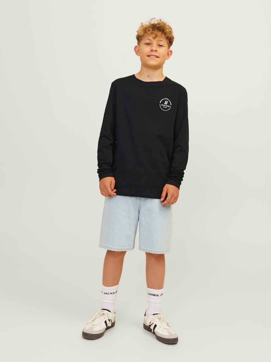 Jack & Jones Junior Langarmshirt »JJESWIFT TEE LS NOOS JNR«
