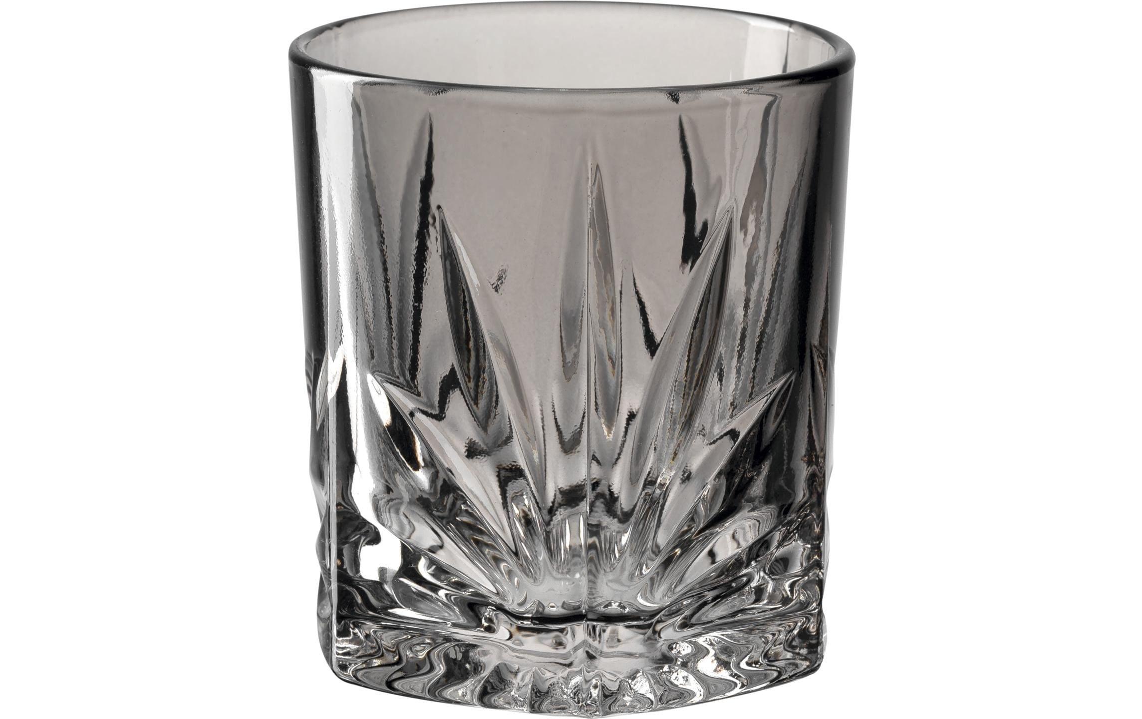 LEONARDO Whiskyglas »SOF Capri 220ml grau«, (4 tlg.)