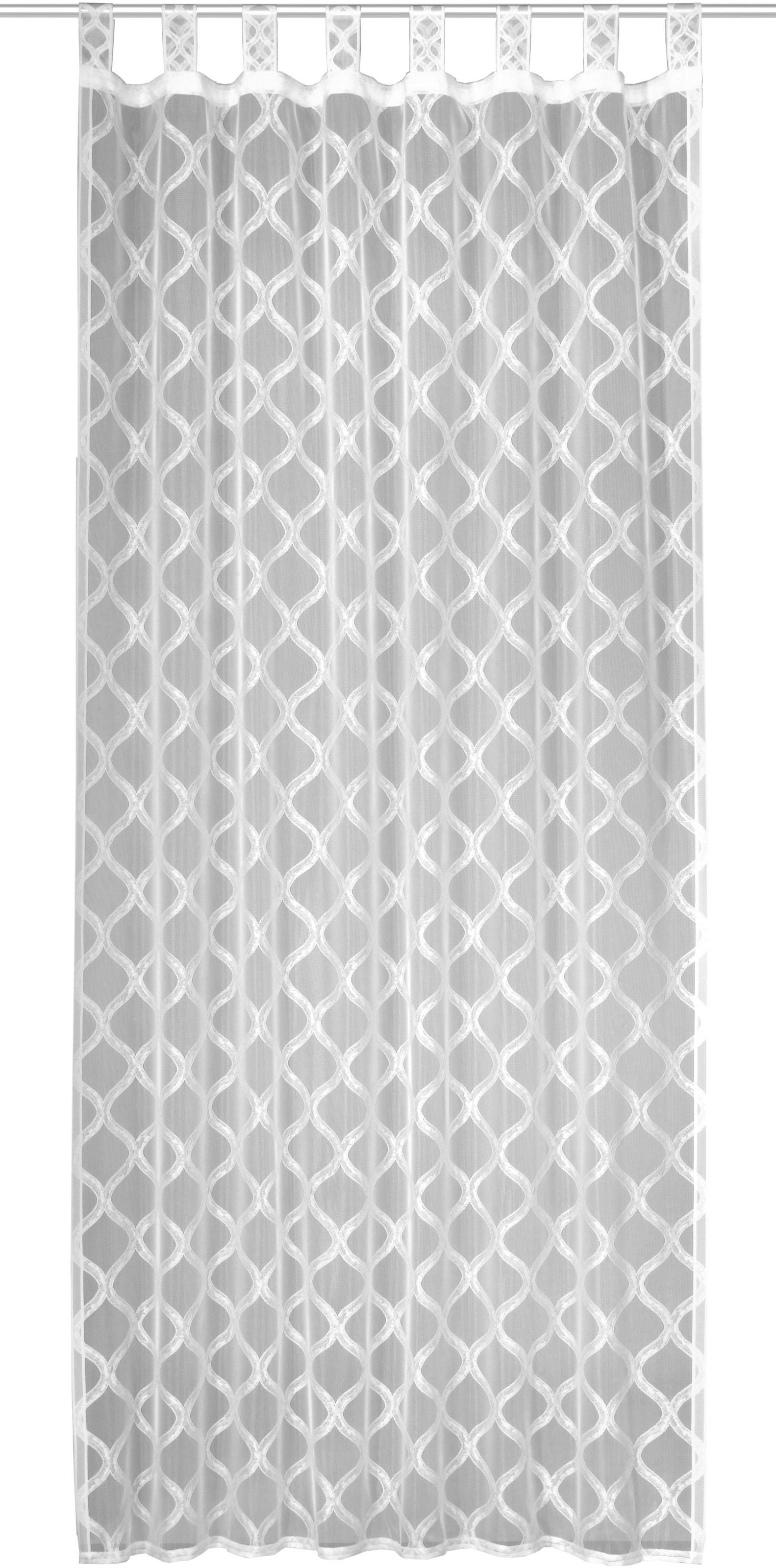 Image of WILLKOMMEN ZUHAUSE by ALBANI GROUP Vorhang »Bühl«, (1 St.), HxB: 245x140, Schlaufenschal mit Kräuselband bei Ackermann Versand Schweiz