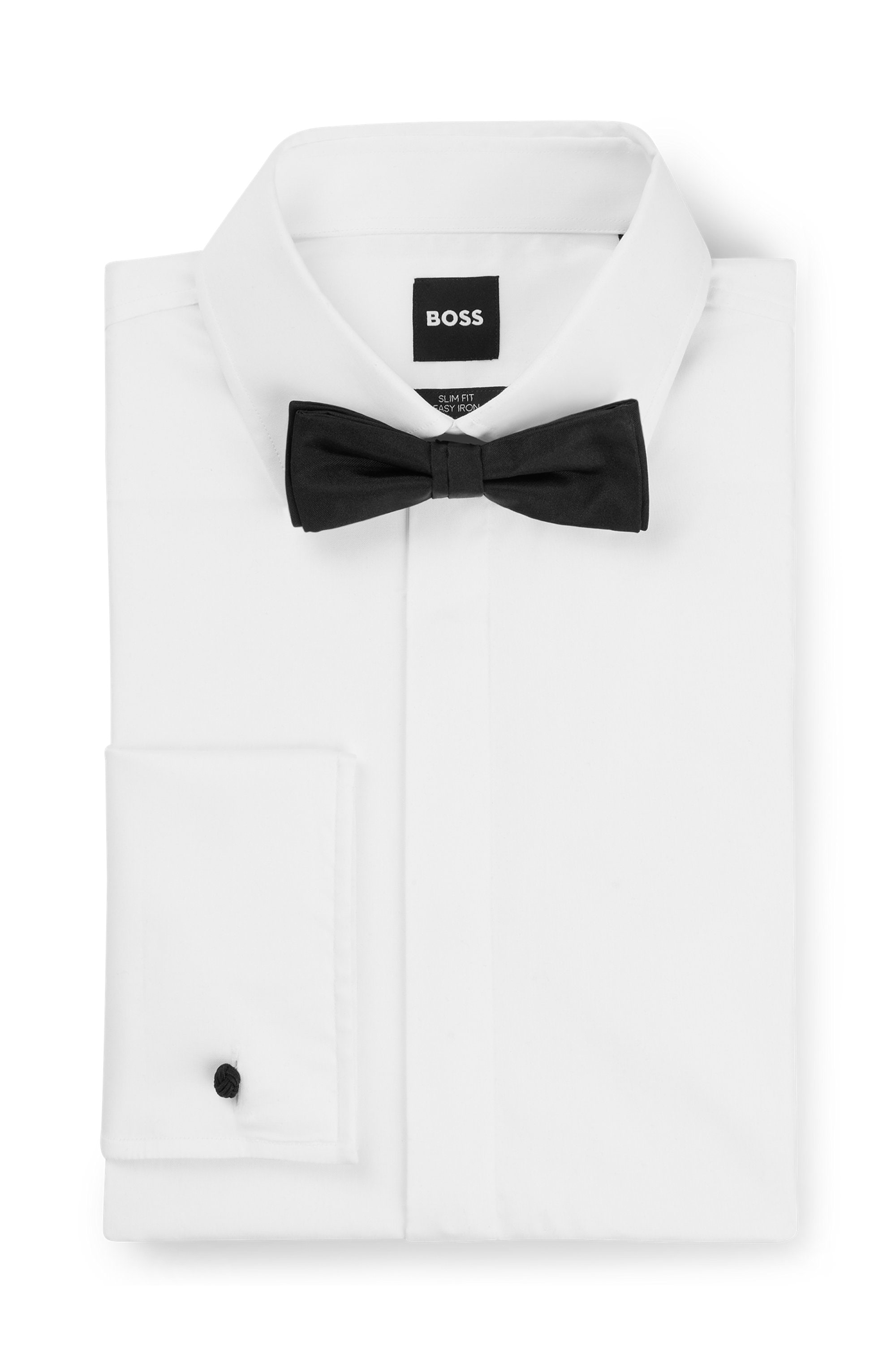 BOSS Fliege »F-BOW TIE«, aus reiner Seide