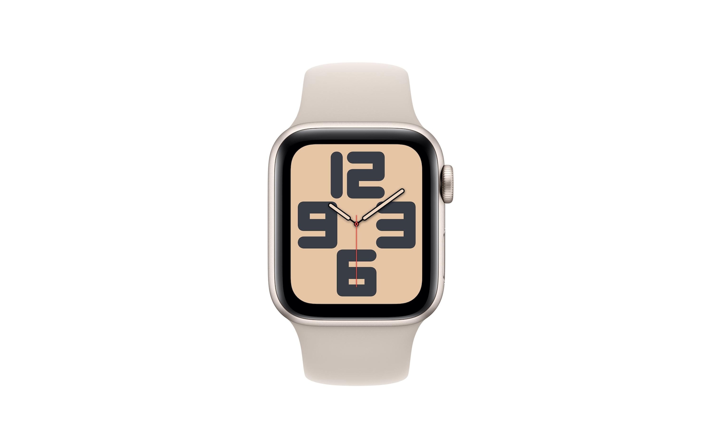 Apple Smartwatch »SE GPS, Aluminum mit Sportarmband«, 32 GB,)