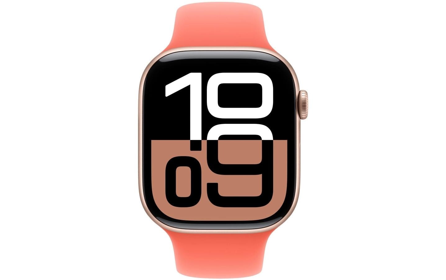 Apple Smartwatch-Armband Sport Band, 46 mm, Mandarine