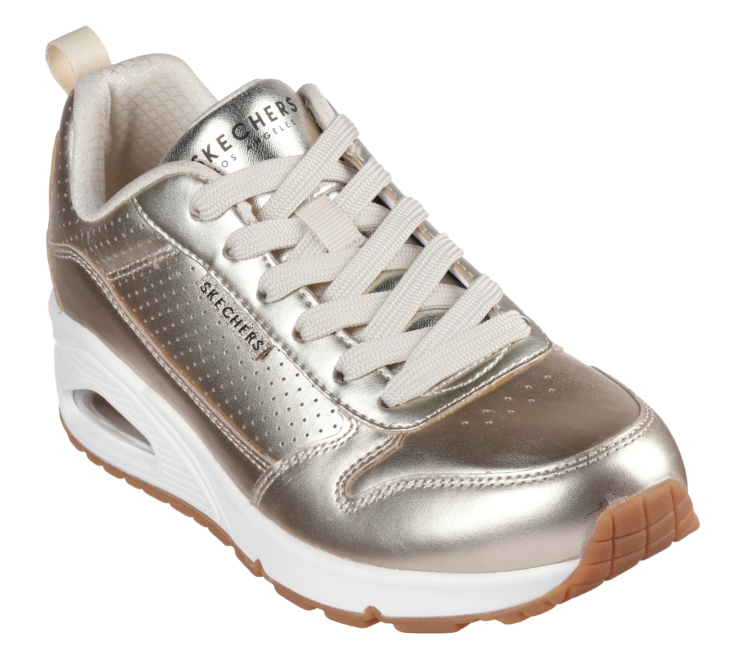 Image of Skechers Sneaker "Uno - Metallixs" Keilsneaker, Plateausneaker, Schnürschuh mit Skech-Air
