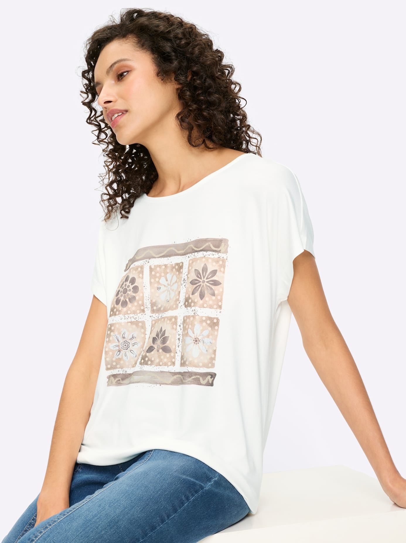 heine Kurzarmshirt »Shirt« 1 tlg.