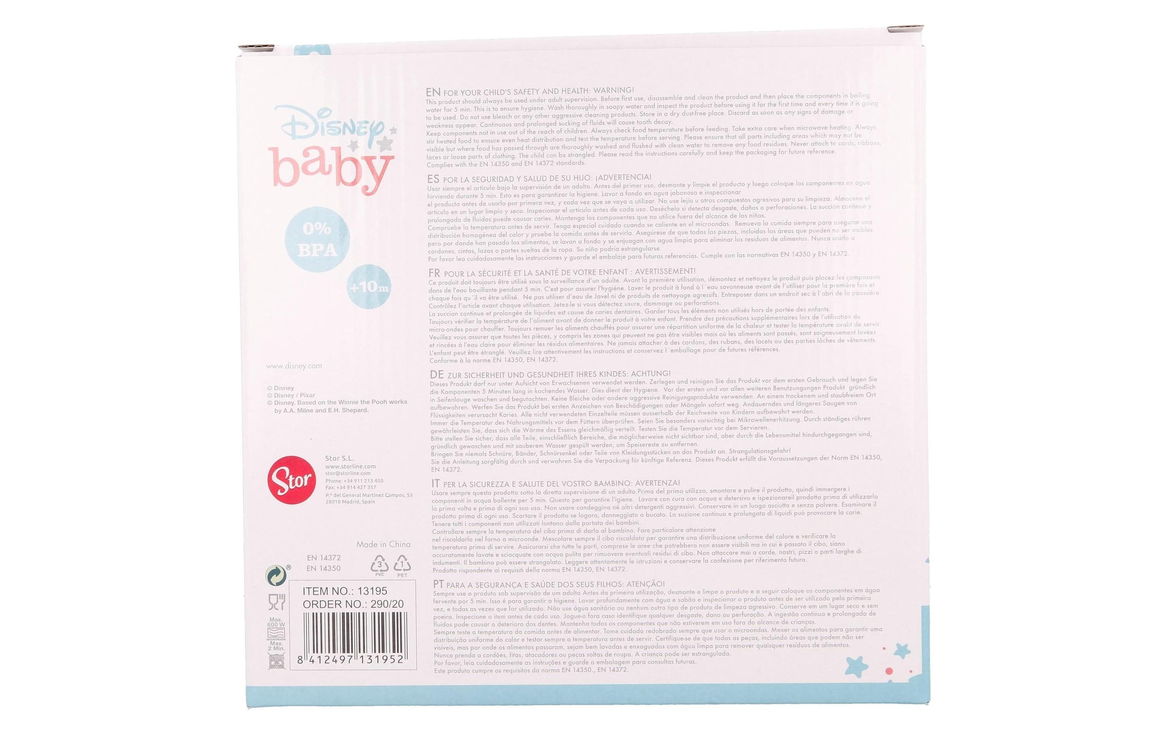 Kindergeschirr-Set »Stor Kindergeschirrset Minnie Mouse«, (3 tlg.)