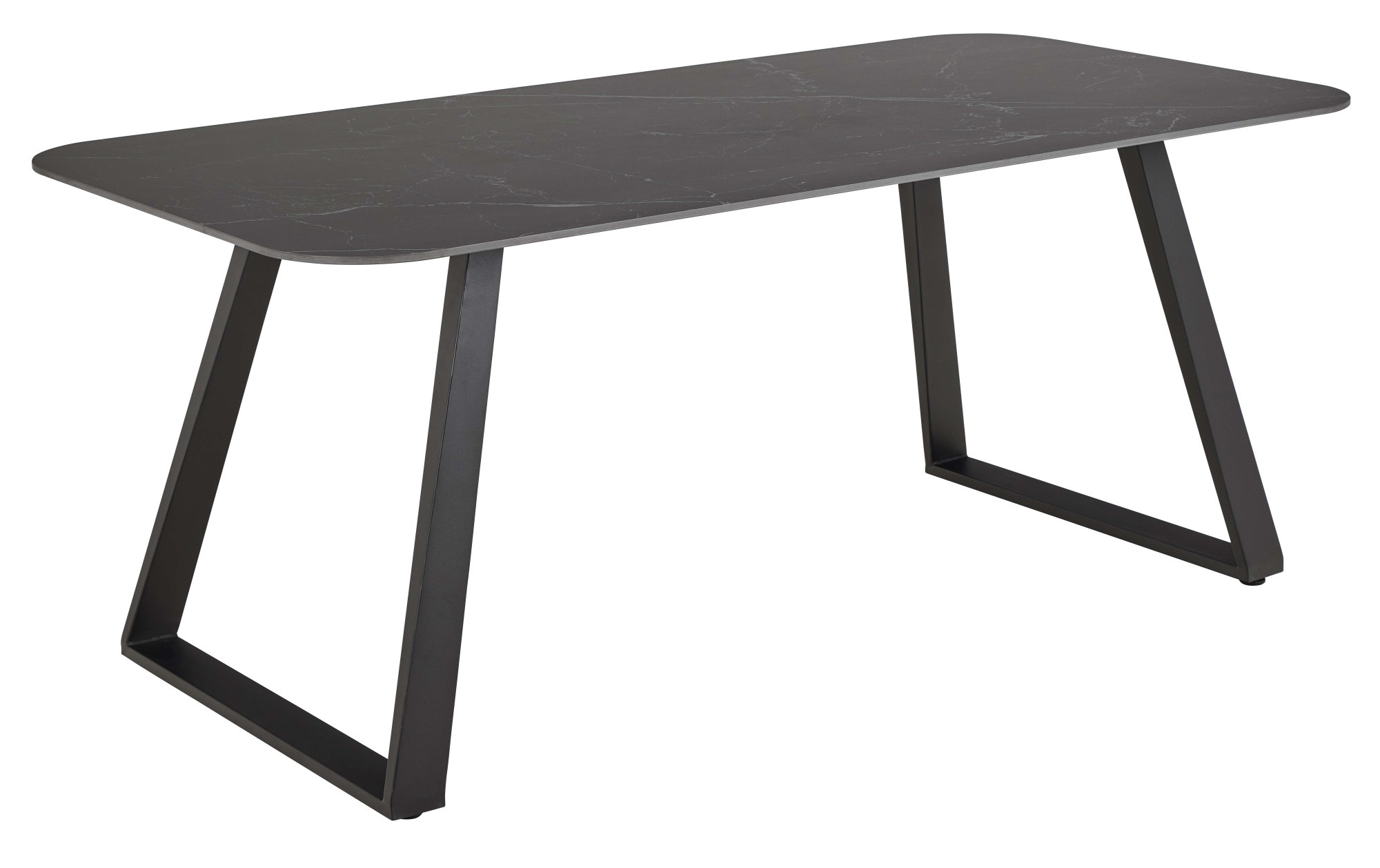 Image of ACTONA GROUP Esstisch "Antalya, Speisetisch, Tisch" rechteckig, Keramikplatte, Kufenfuss, 6 Sitzplätze, Breite 180 cm