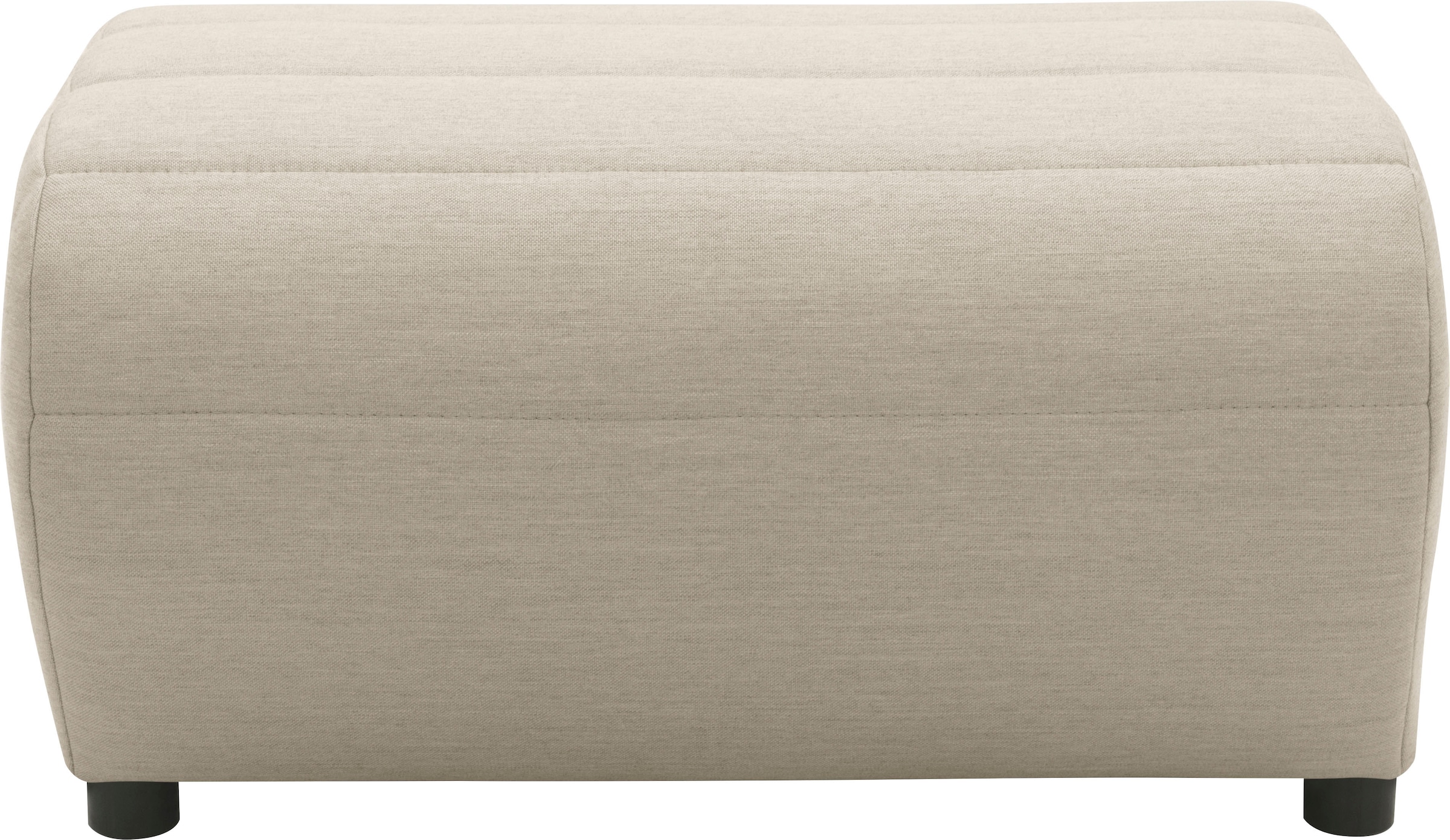 DOMO collection Polsterhocker »Soleil, pflegeleichter und wetterfester Bezug«, Outdoor, besonderes Design und Formgebung