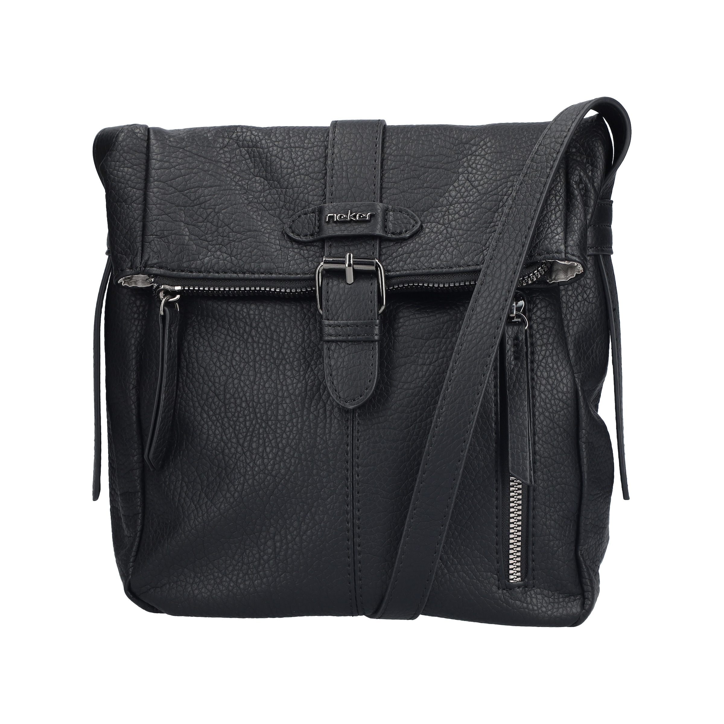 Image of Rieker Umhängetasche Damen-Handtasche, Schultertasche, Überschlag mit Schnallenverschluss